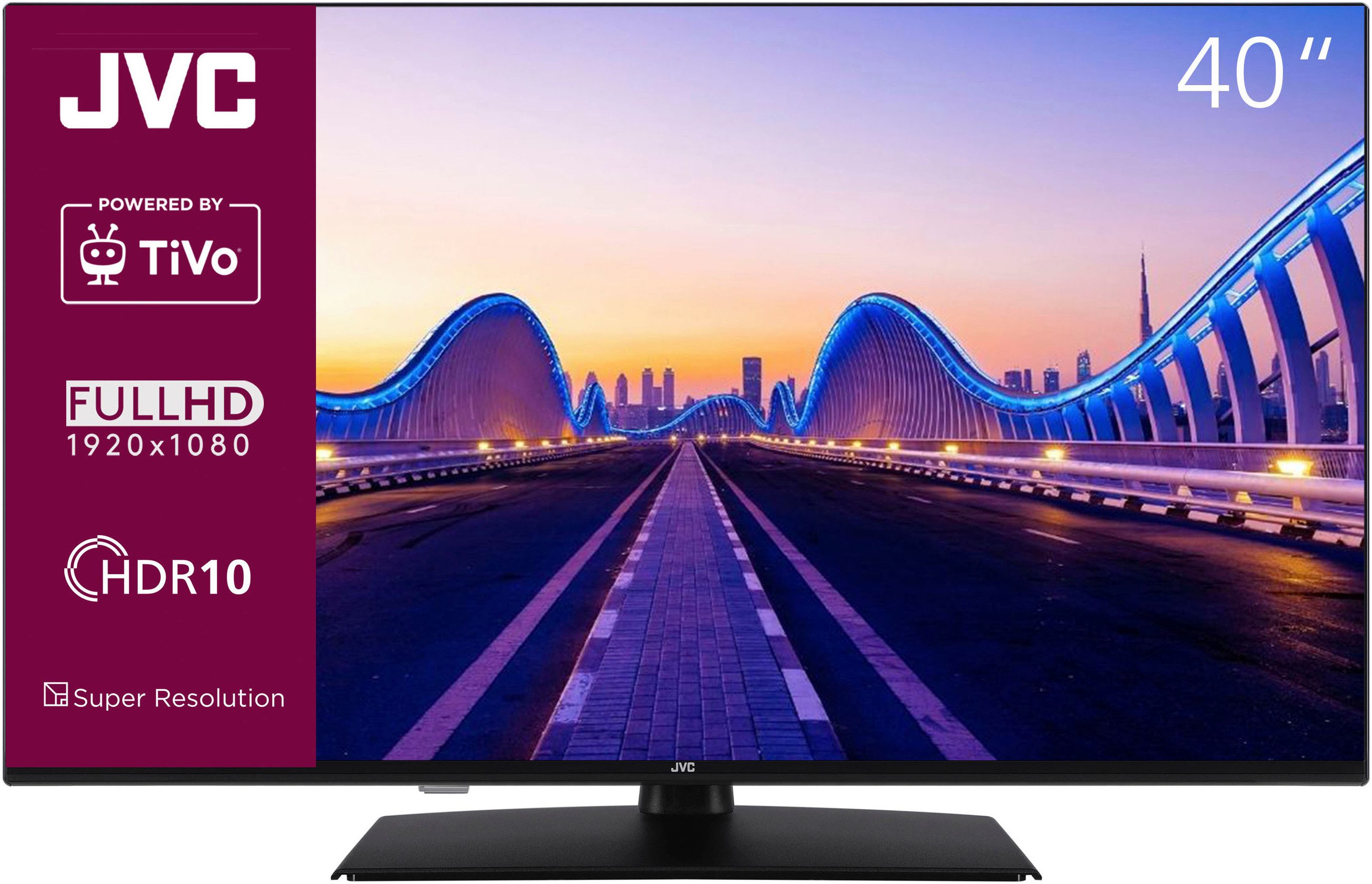 JVC Led-TV, 102 cm / 40", Full HD, Smart TV