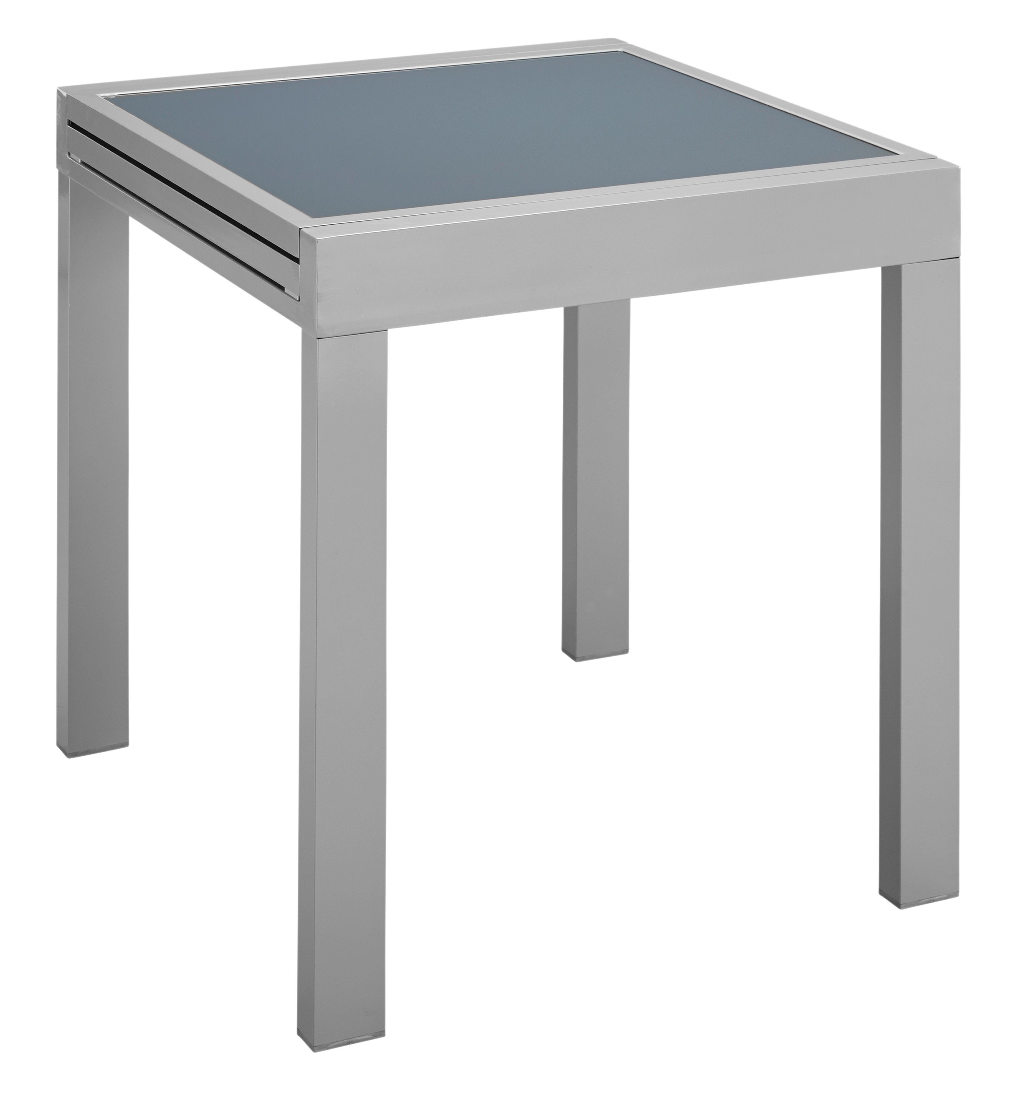 MERXX Balkonset Lima gepoedercoat aluminium, van 100% polyester, voor 2 personen (3-delig)