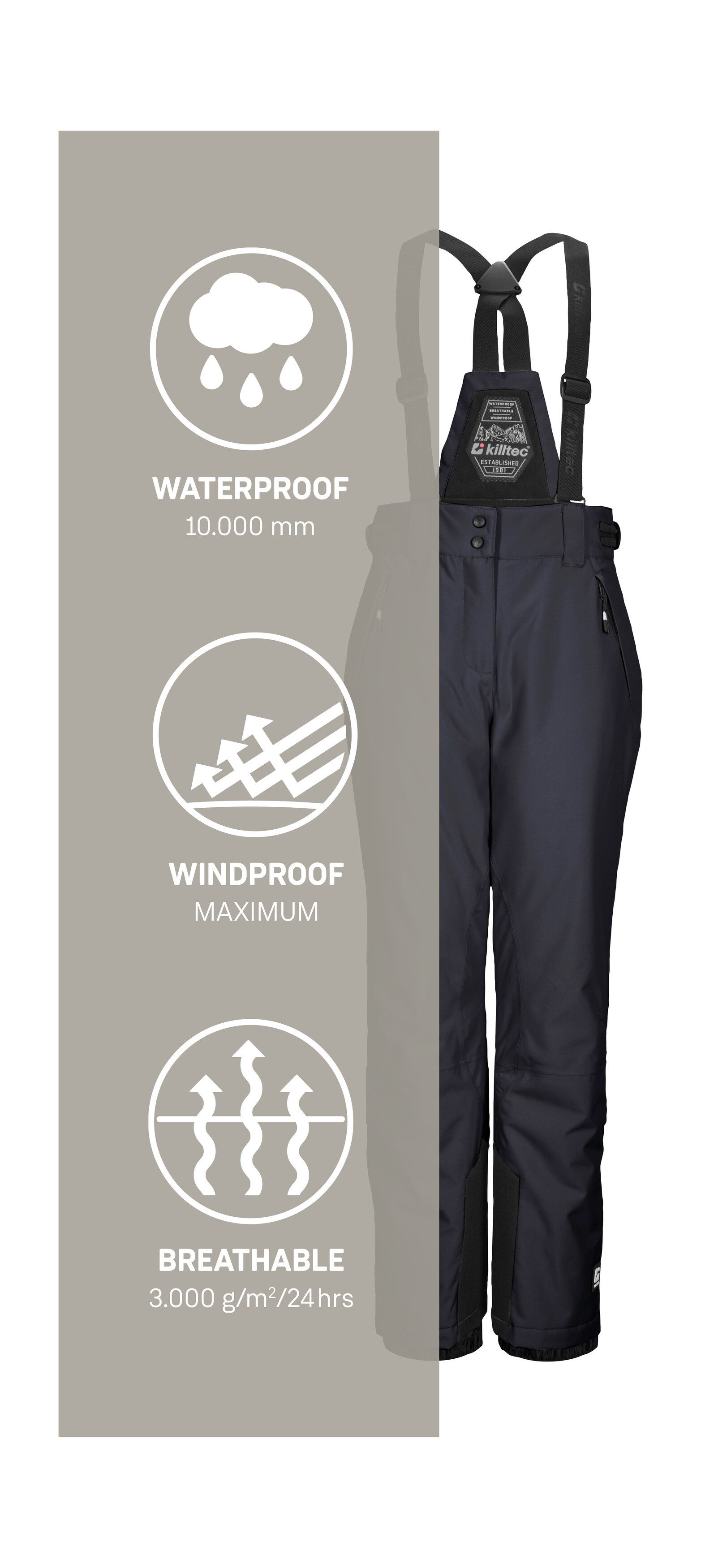 Killtec Skibroek KSW 213 GRLS SKI PNTS