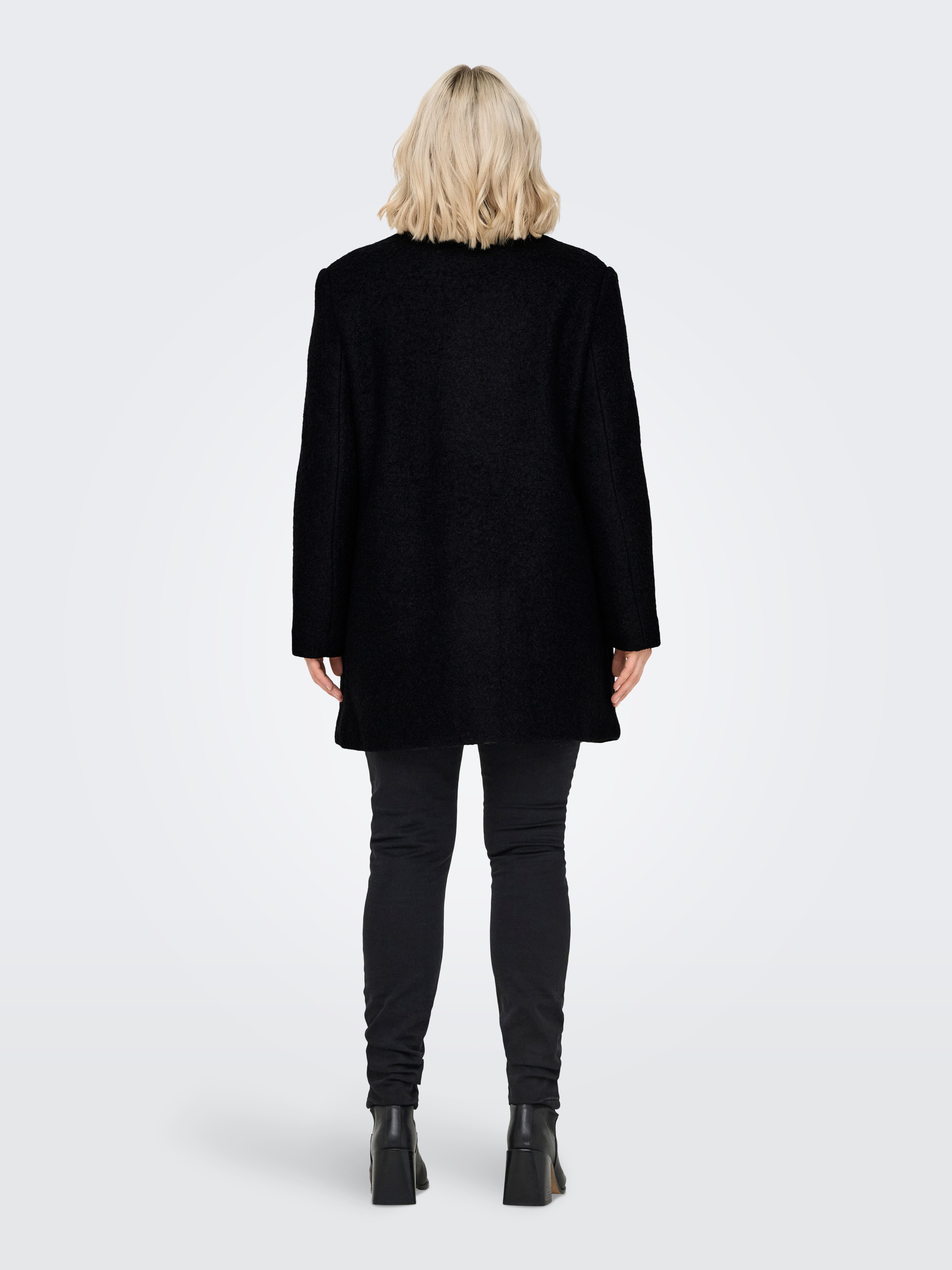 ONLY CARMAKOMA Korte jas CARNEWSOPHIA WOOL COAT OTW