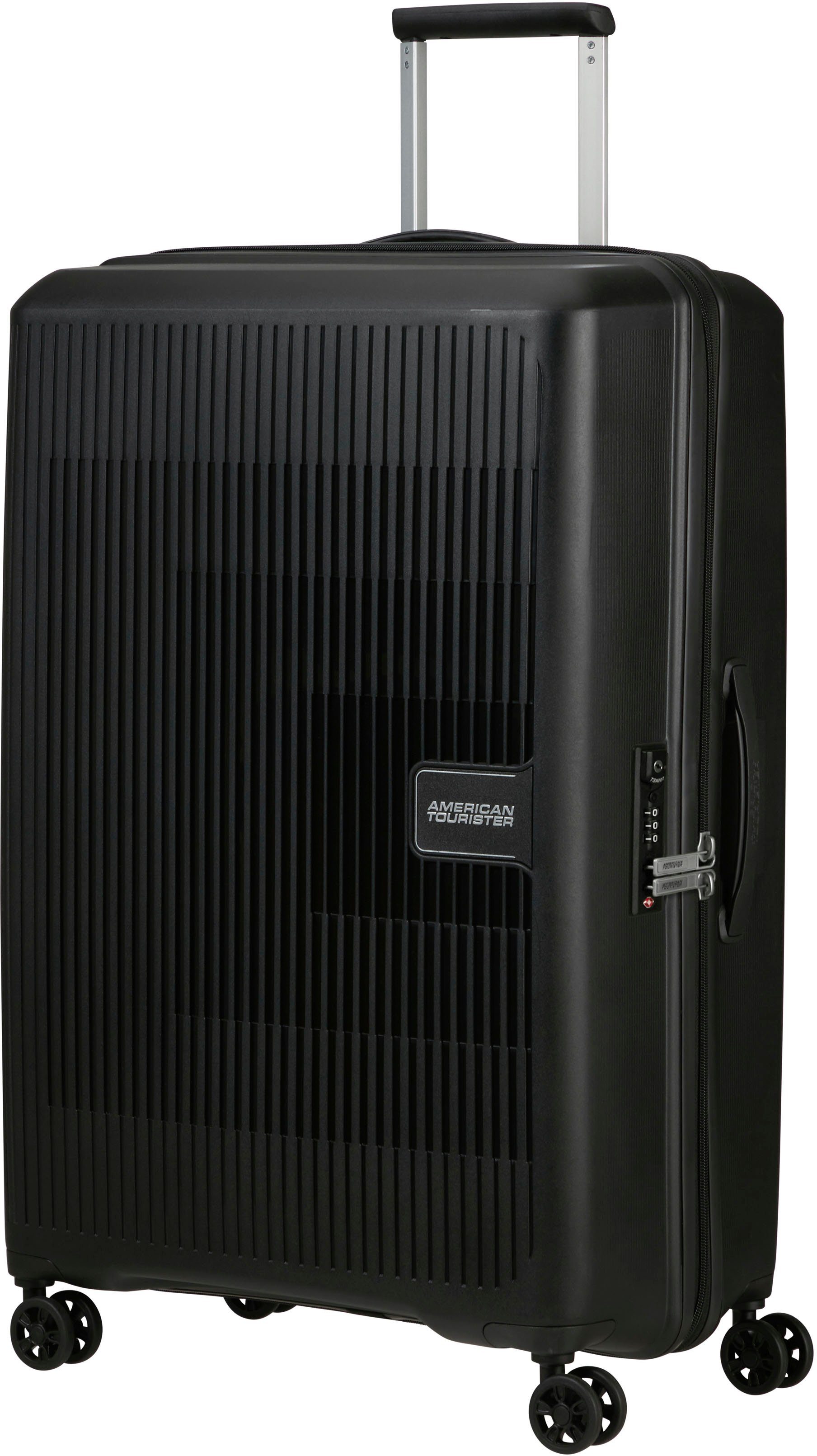 American Tourister Hardshell-trolley AEROSTEP 77 cm met volumevergroting Reiskoffer harde koffer voor vliegreizen TSA-cijferslot