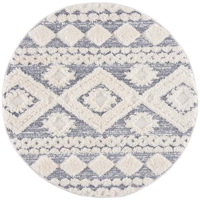 Carpet City Hoogpolig vloerkleed Focus 3005 Boho-tapijt, hoog-laag patroon / 3D-effect, voor woonkamer, slaapkamer
