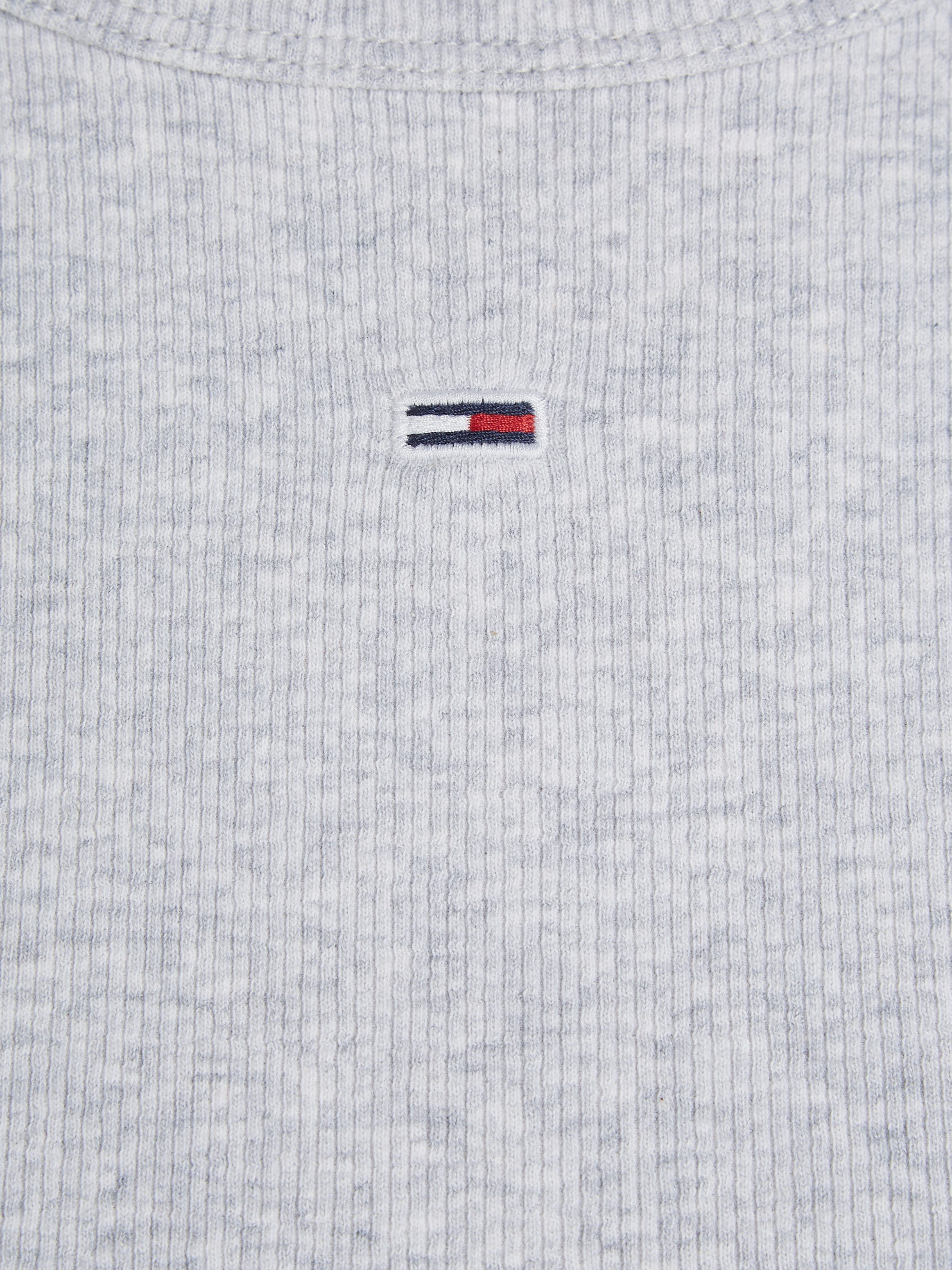 TOMMY JEANS T-shirt TJW SLIM ESSENTIAL RIB SS