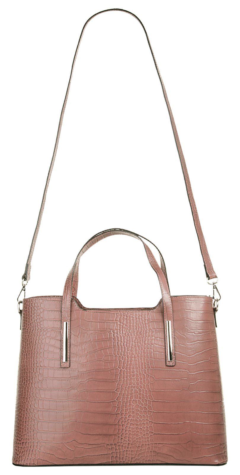 Cluty Tas echt leer, made in italy