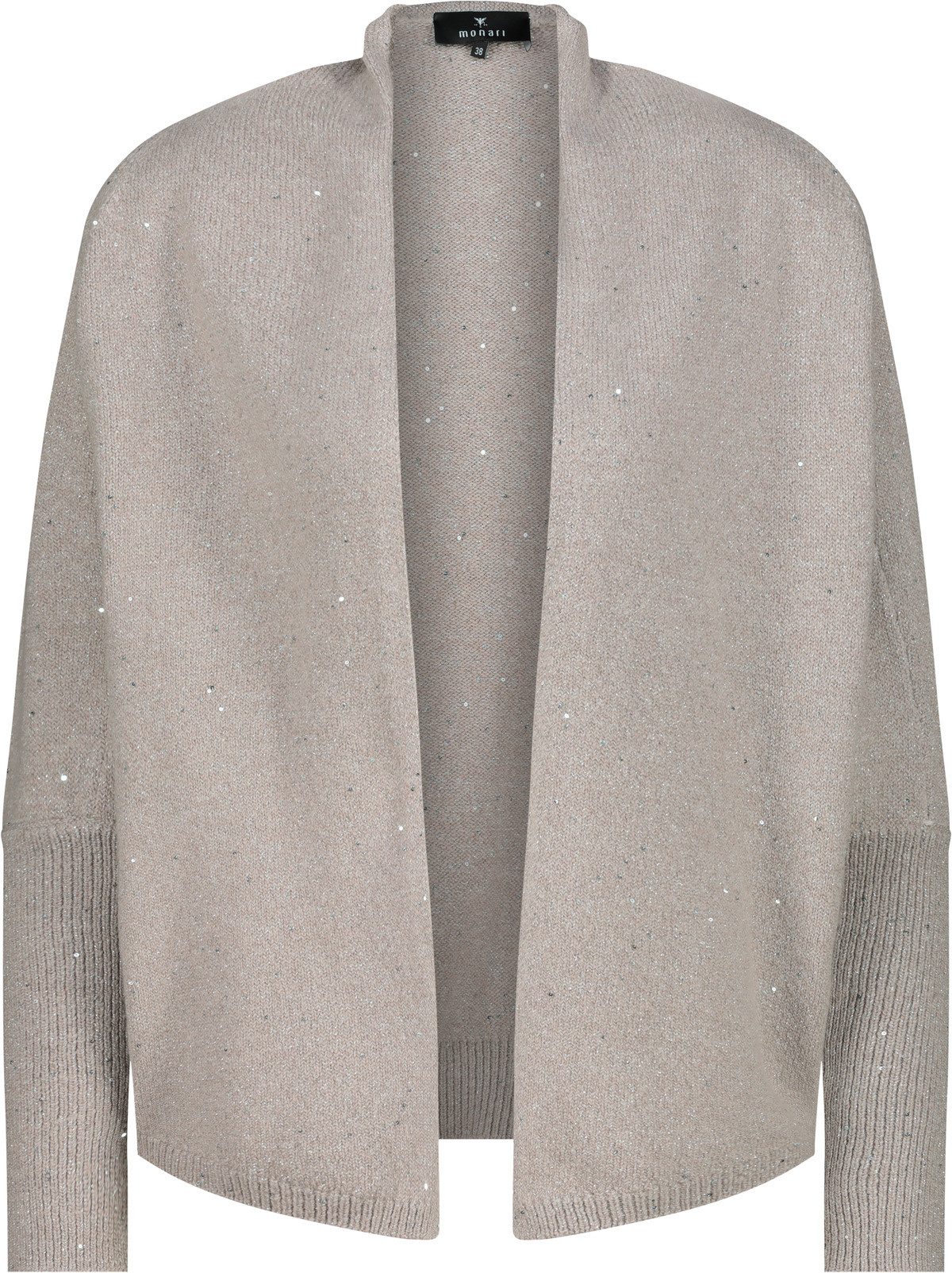 Monari Gebreide cape Jacket gebreide omslag
