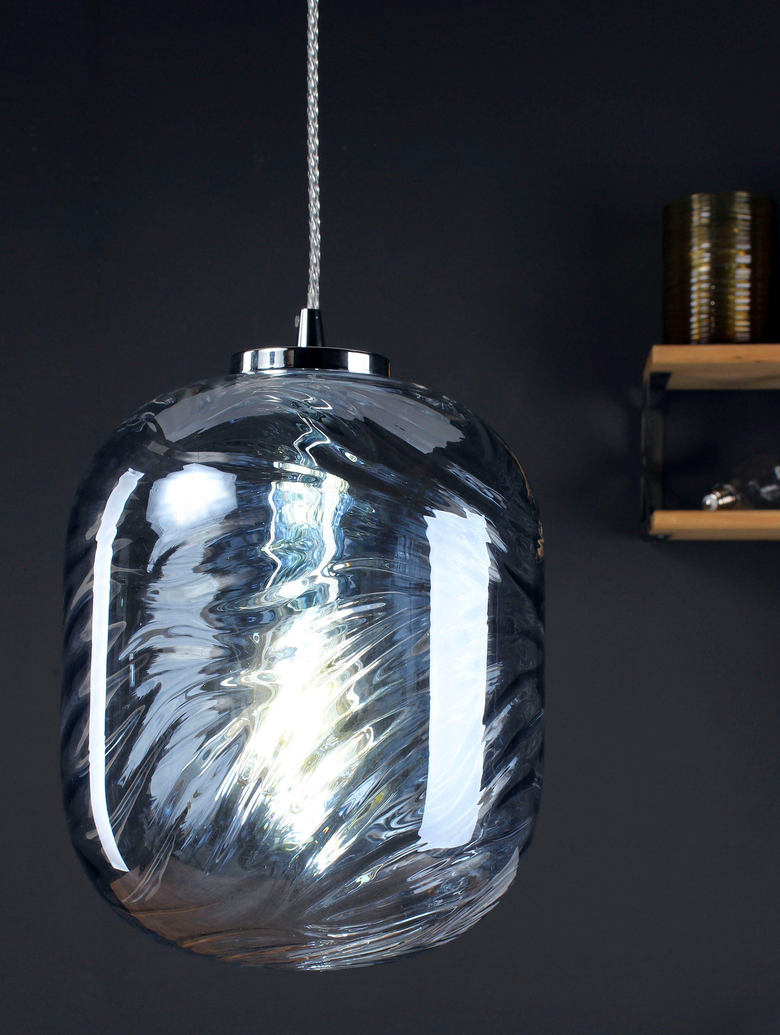 ECO-LIGHT Hanglamp Nereide hoogwaardig glas (1 stuk)