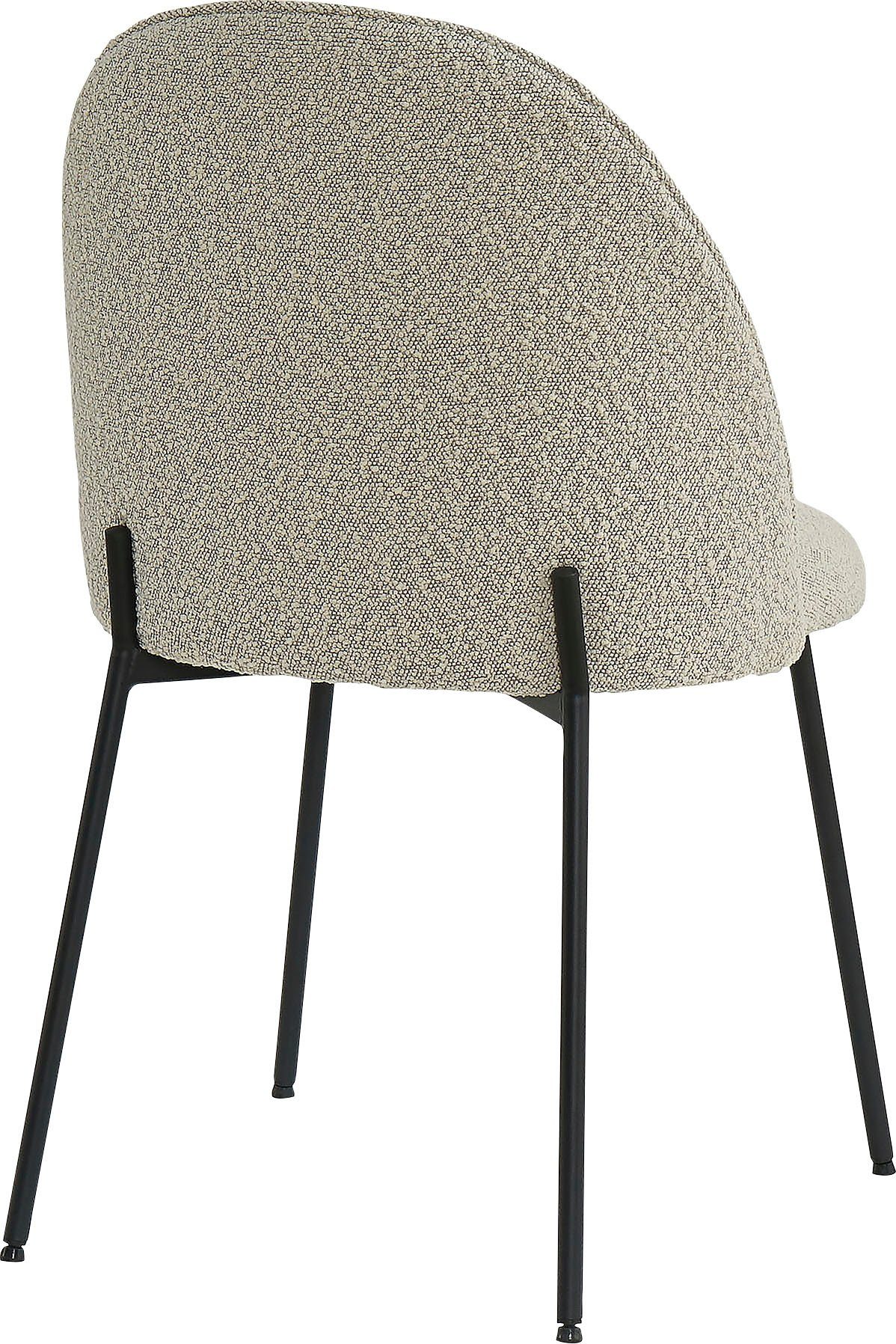 TOM TAILOR HOME Stoel met afgeronde rugleuning (set, 2 stuks)