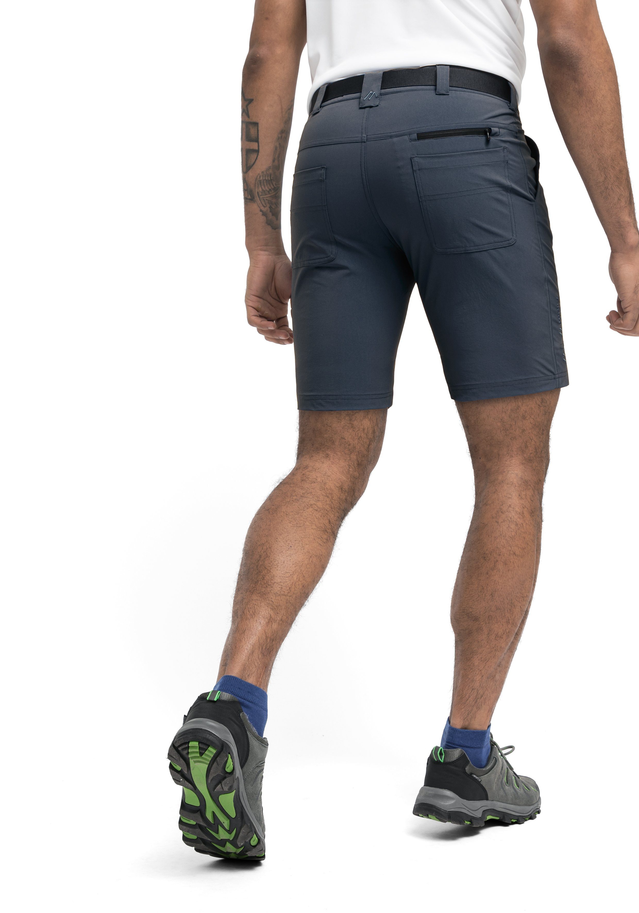 Maier Sports Functionele short Nil Short M Heren shorts, korte wandelbroek, outdoorbroek met 4 zakken, regular fit