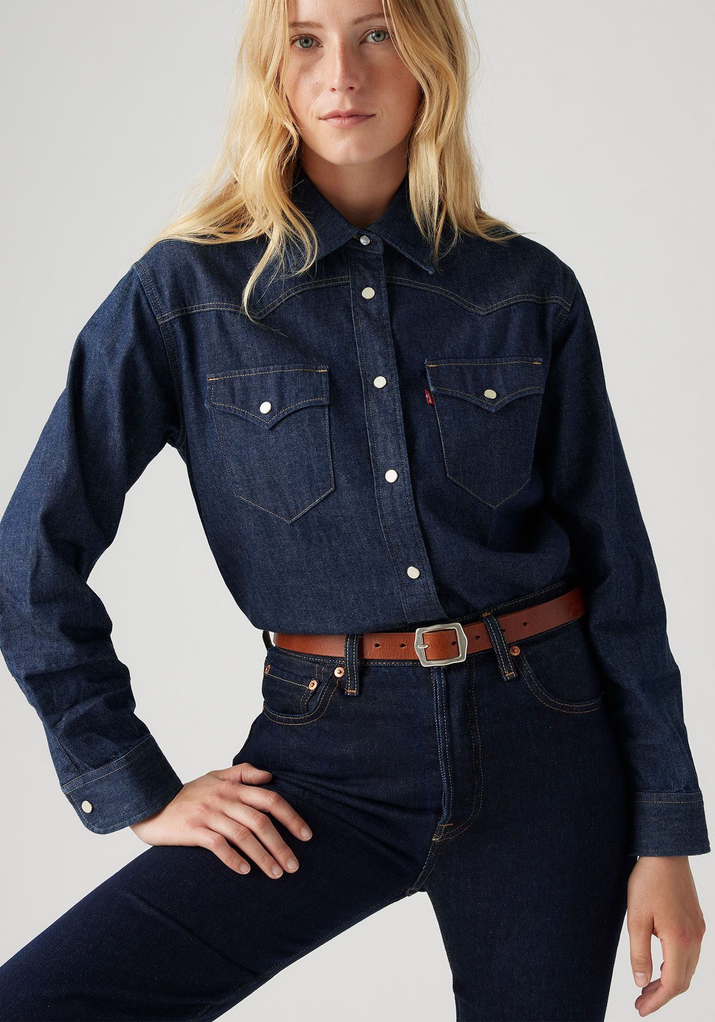 Levi's Leren riem WOMEN'S LUX LEATHER BELT