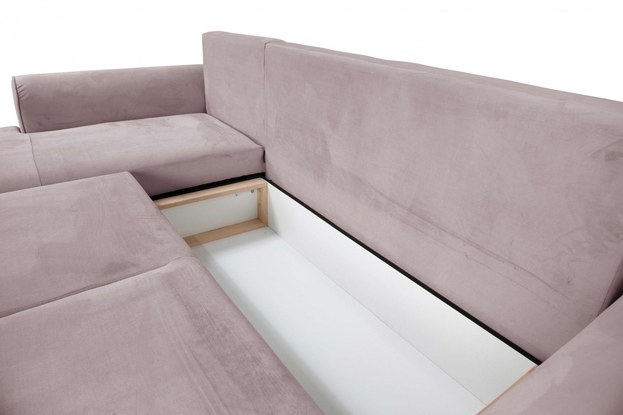 INOSIGN Hoekbank BEATRICE optionele slaapbank met bedlade, B/D/H: 265/170/86 cm