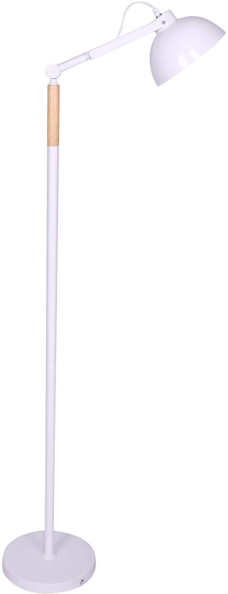 SalesFever Staande lamp Havar met verstelbare lamparm (1 stuk)