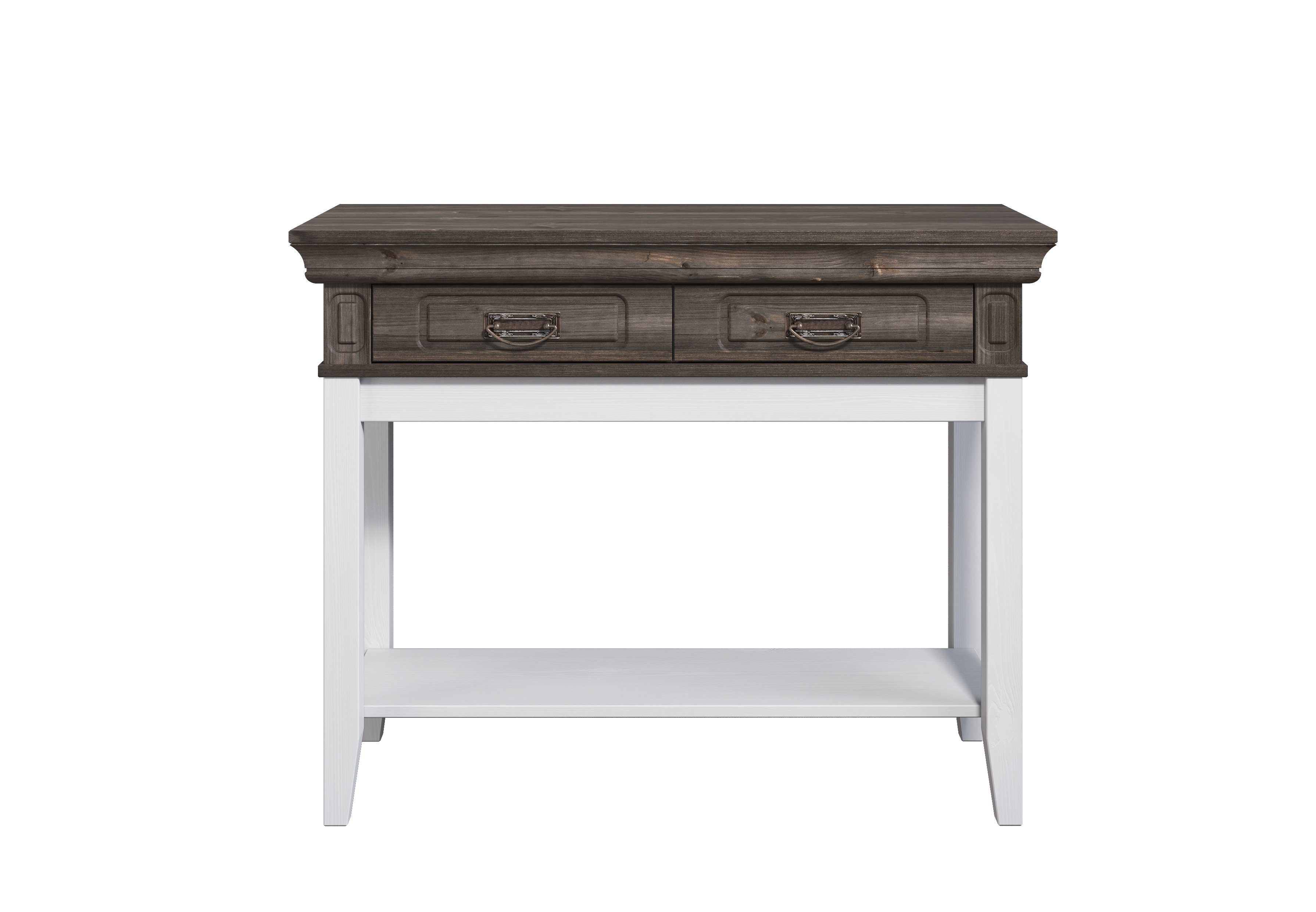 Home affaire Sidetable Vinales Van massief grenen, met freeswerk