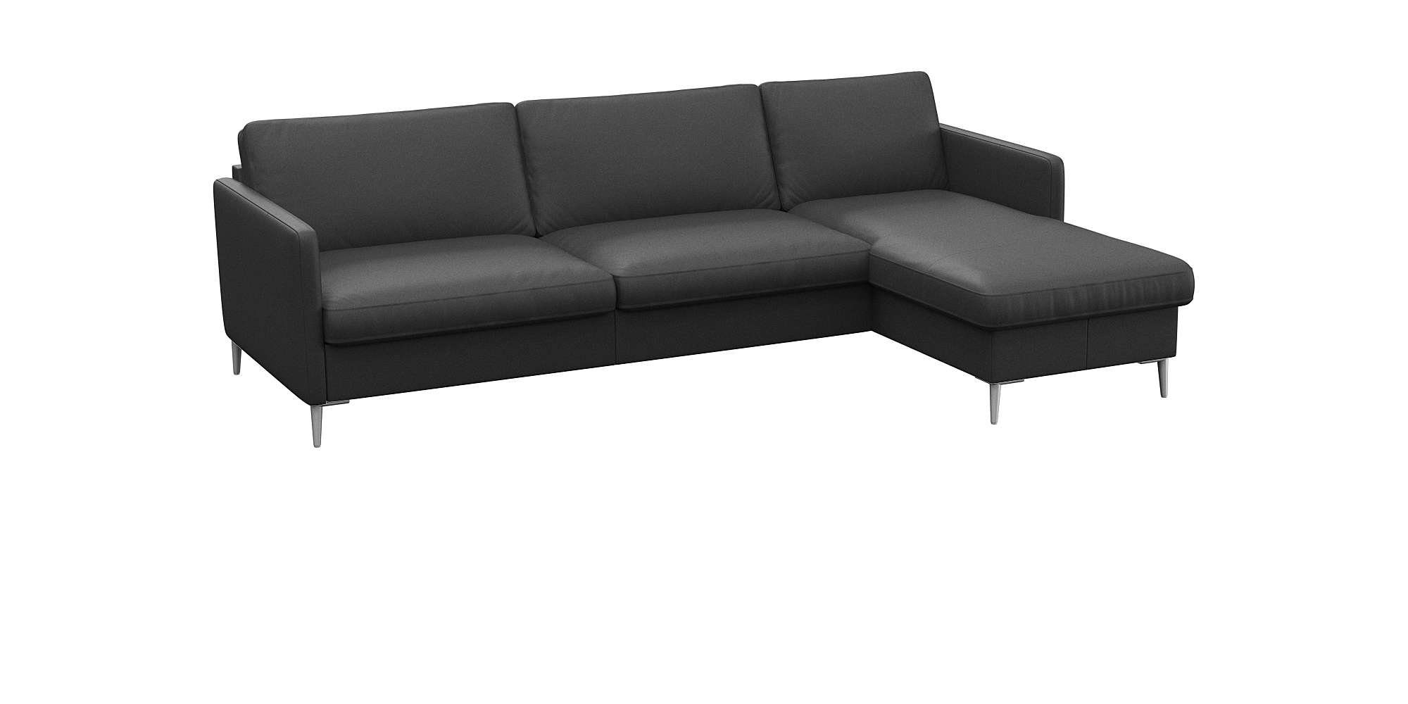 FLEXLUX Hoekbank Fiore, super zitcomfort door koudschuim in de zitting, L-vorm