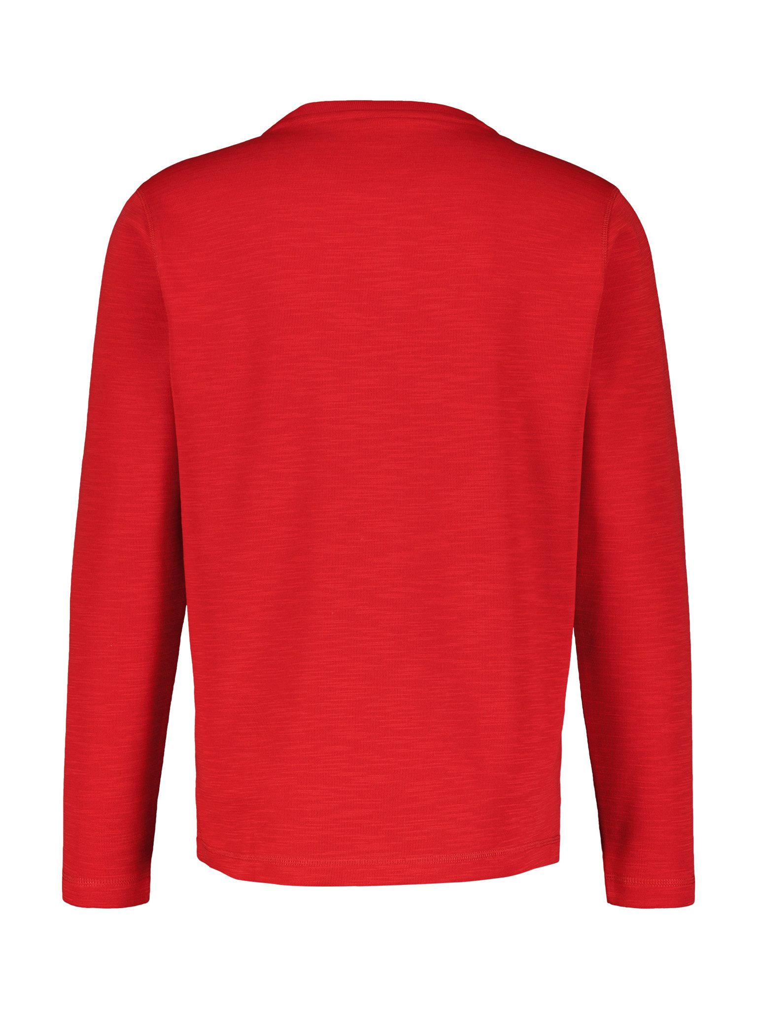 Lerros Shirt met lange mouwen met serafino-hals