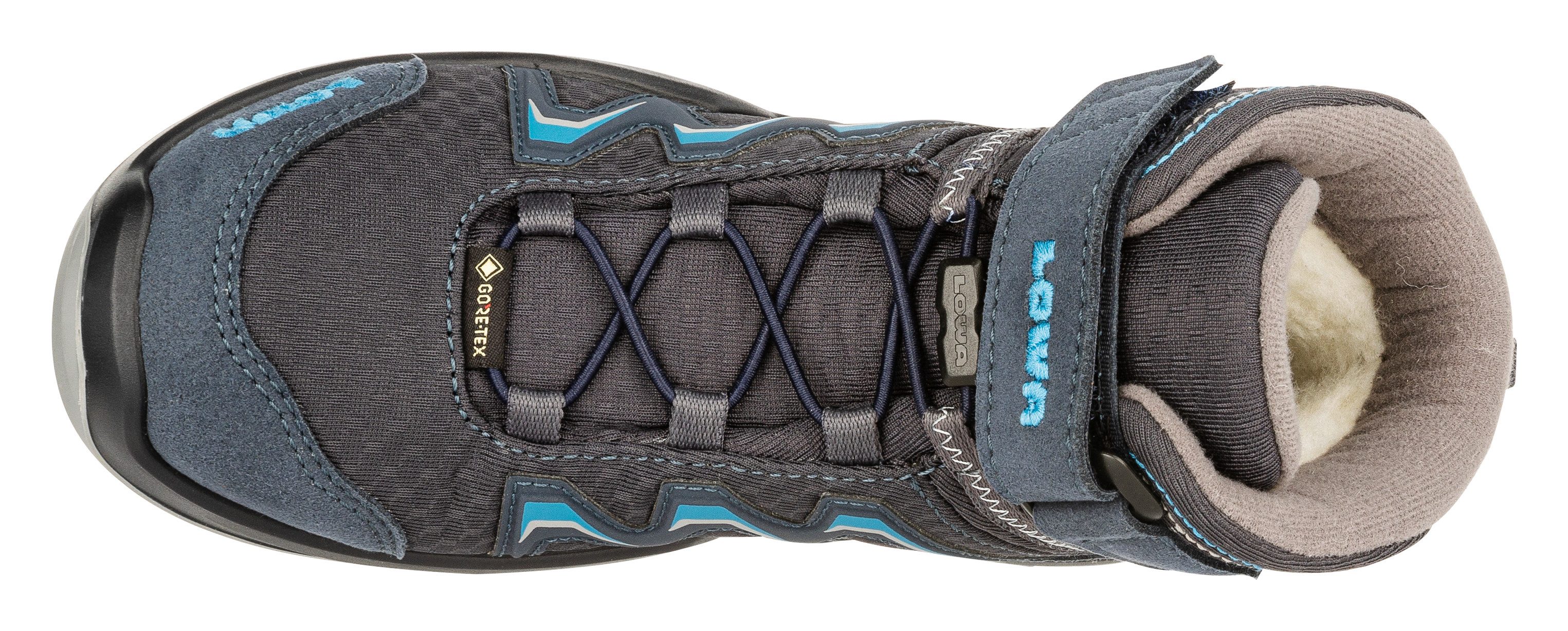 Lowa Winterlaarzen MADDOX WARM GORE-TEX MID JR Winterschoenen, winterboots, waterdicht, gevoerd, met klittenbandsluiting