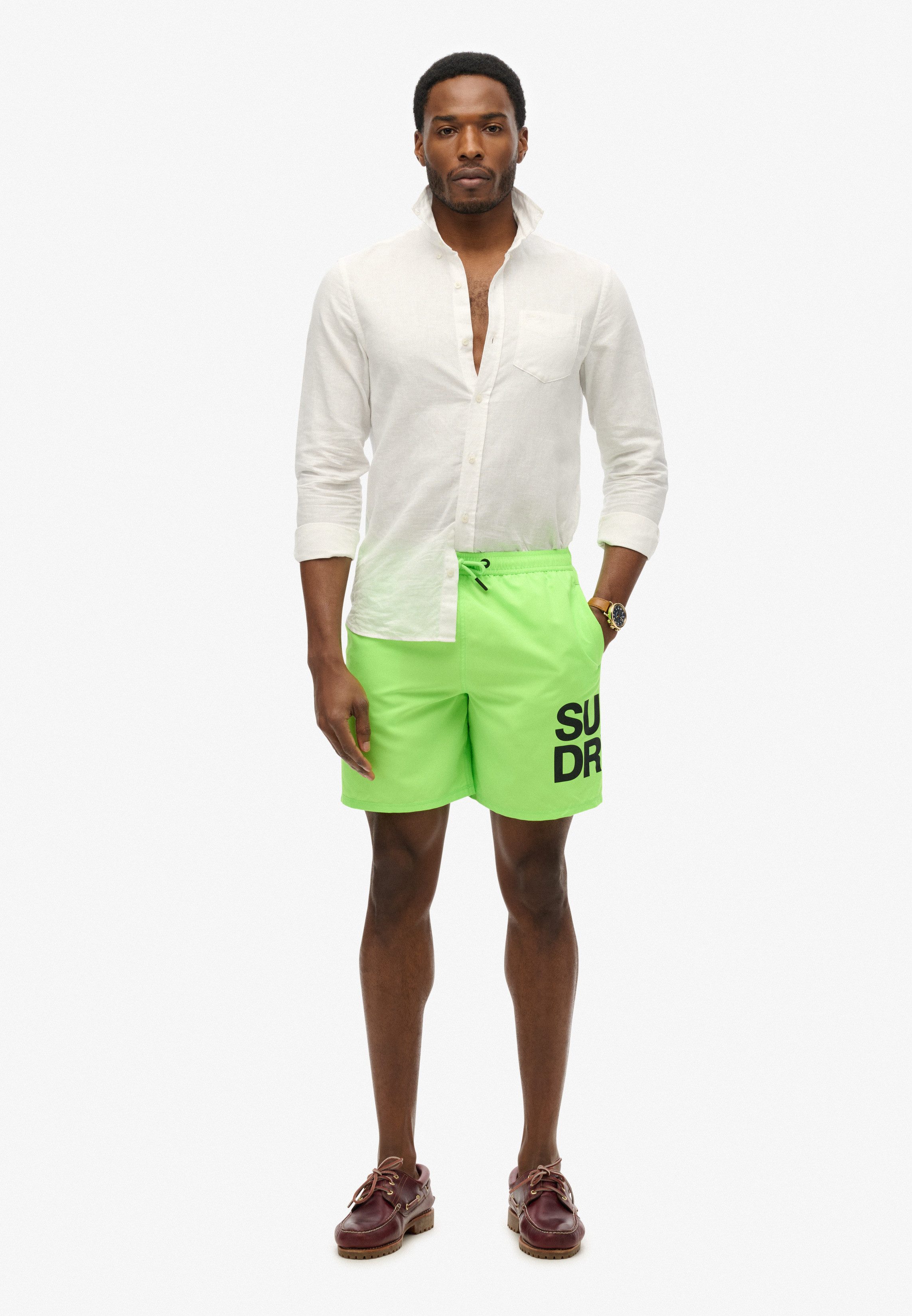 Superdry Zwemshort SPORTSWEAR LOGO 17 SWIM SHORT