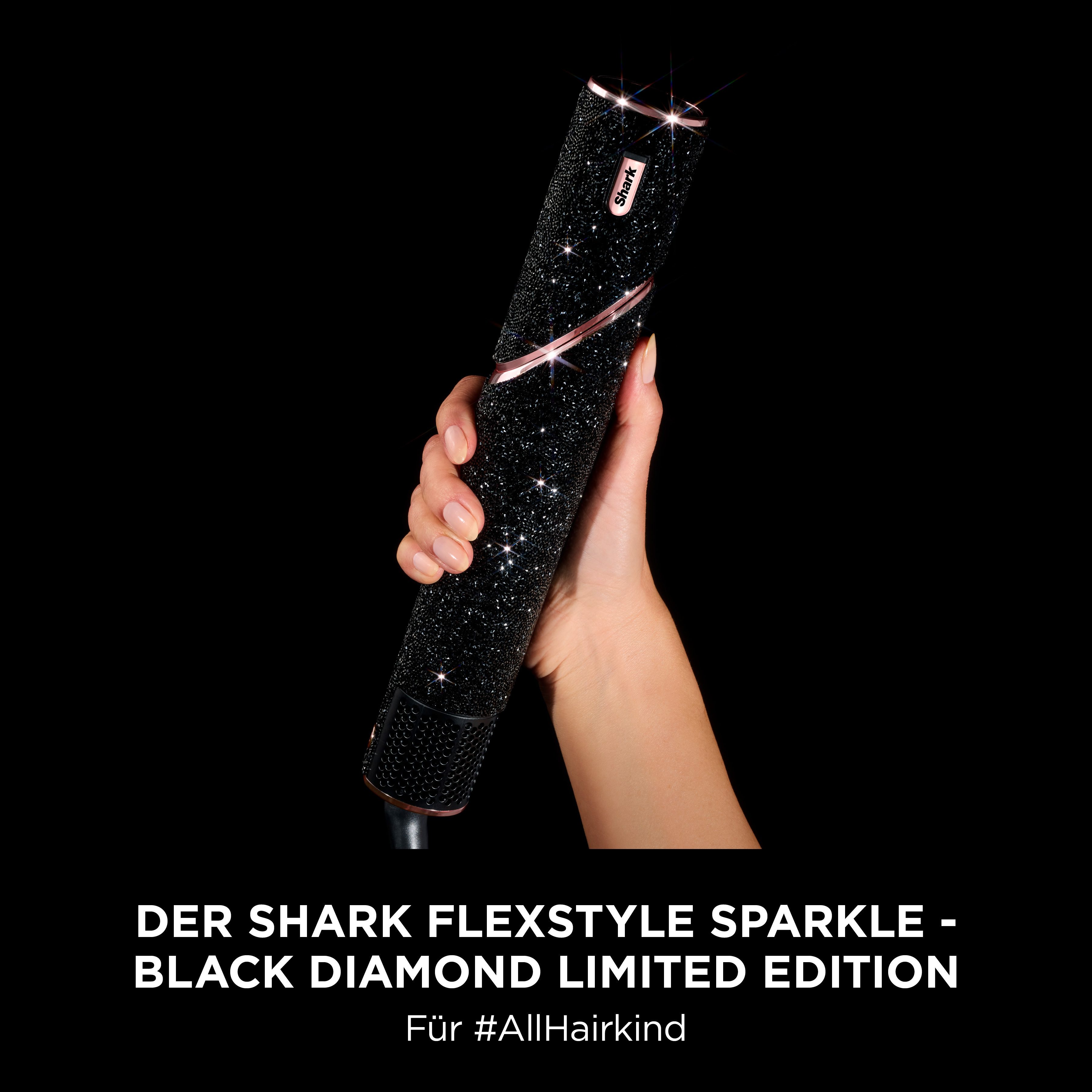 Shark Multihaarstyler FlexStyle 5-in-1 Haarstyler und -trockner - Black Diamond HD446JBEU