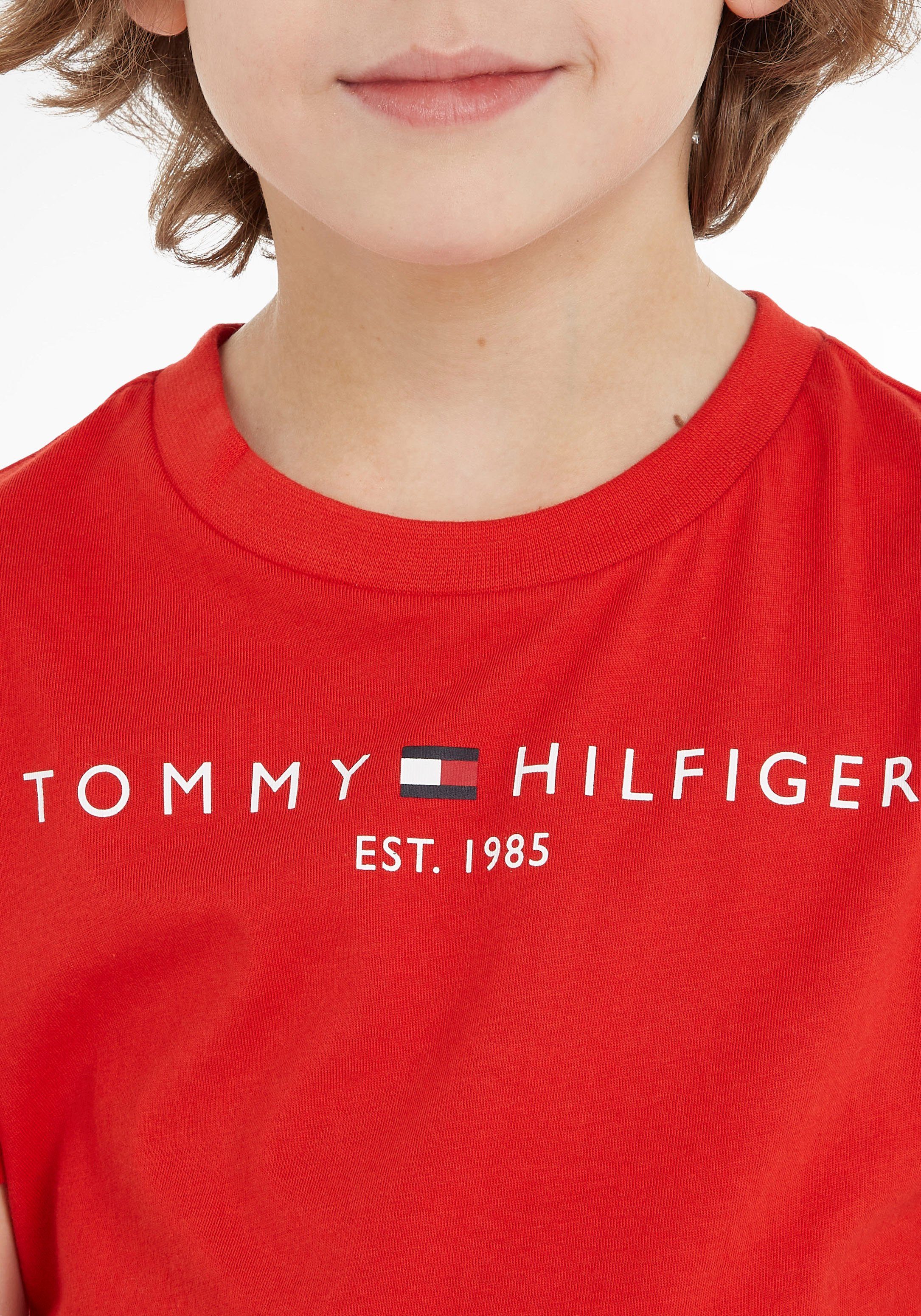 Tommy Hilfiger T-shirt ESSENTIAL TEE Kinderen Kids Junior MiniMe, voor jongens en meisjes