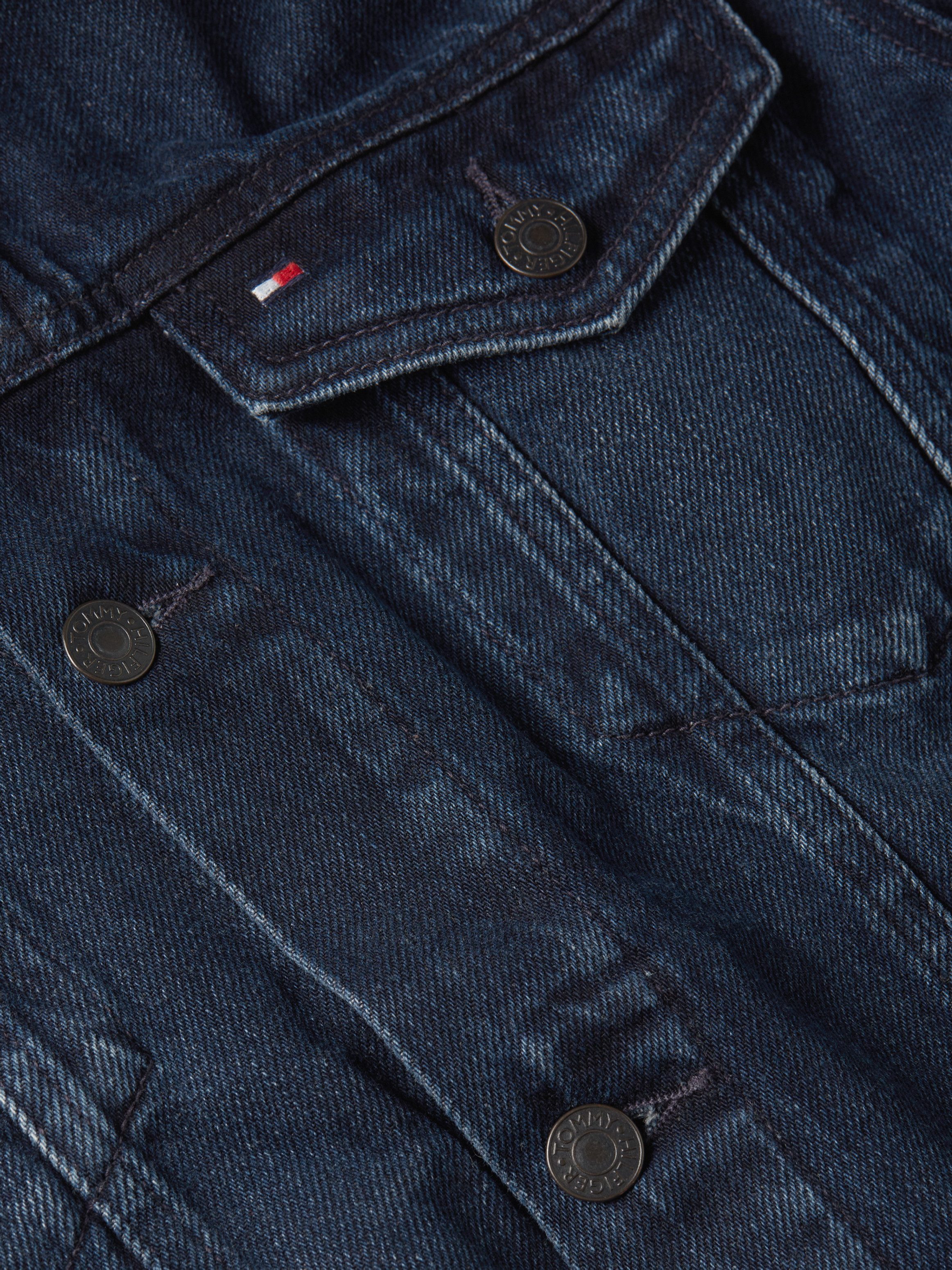 Tommy Hilfiger Jeansjack TRUCKER JKT RGD TRAIL BLUEBLK