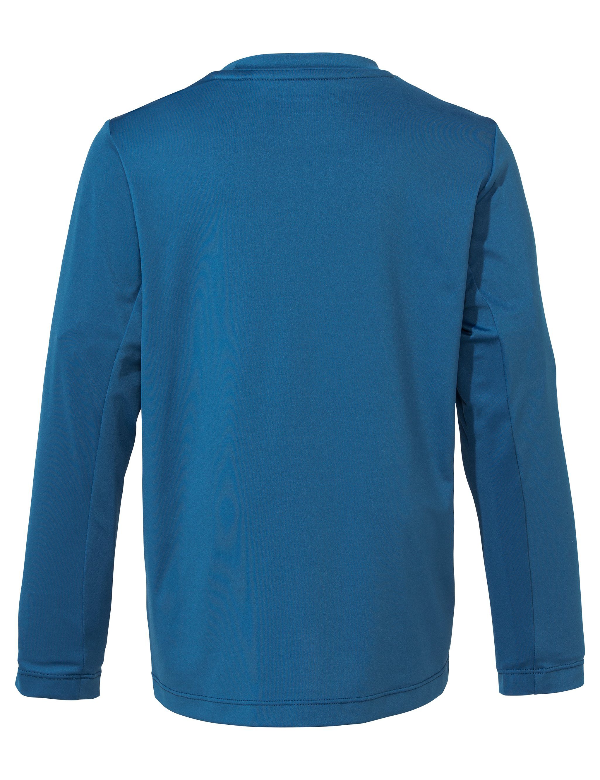 VAUDE Shirt met lange mouwen KIDS SOLARO LS T-SHIRT II met contrasterende opdruk voor kinderen