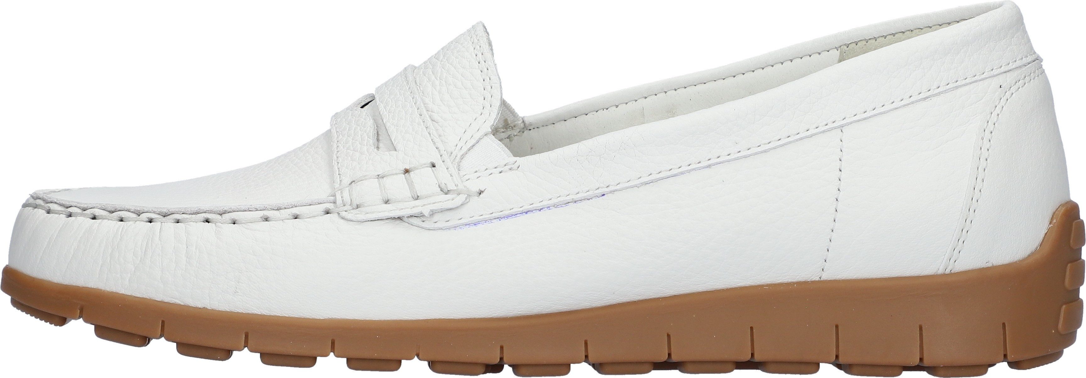 Waldläufer Mocassins H-LUCY , lage schoen, instapschoen, instapschoen, met sierband, comfortbreedte h
