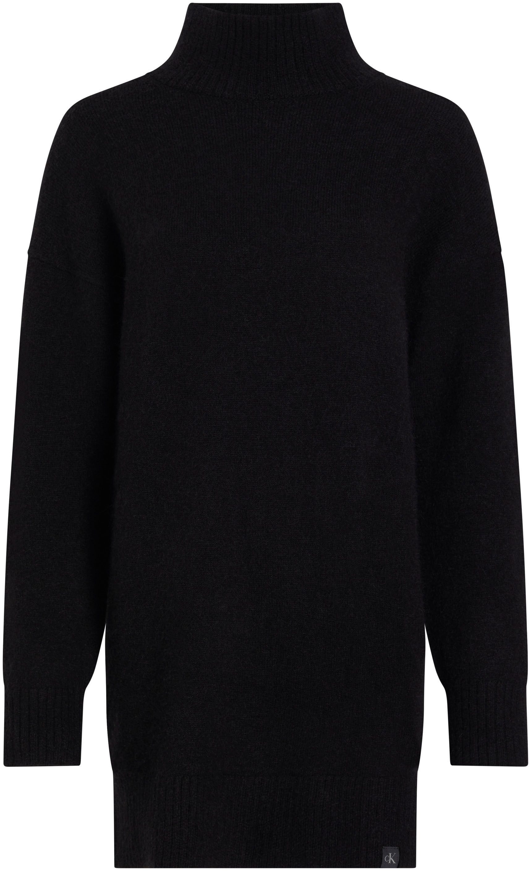 Calvin Klein Jerseyjurk FLUFFY YARN LOOSE SWEATER DRESS
