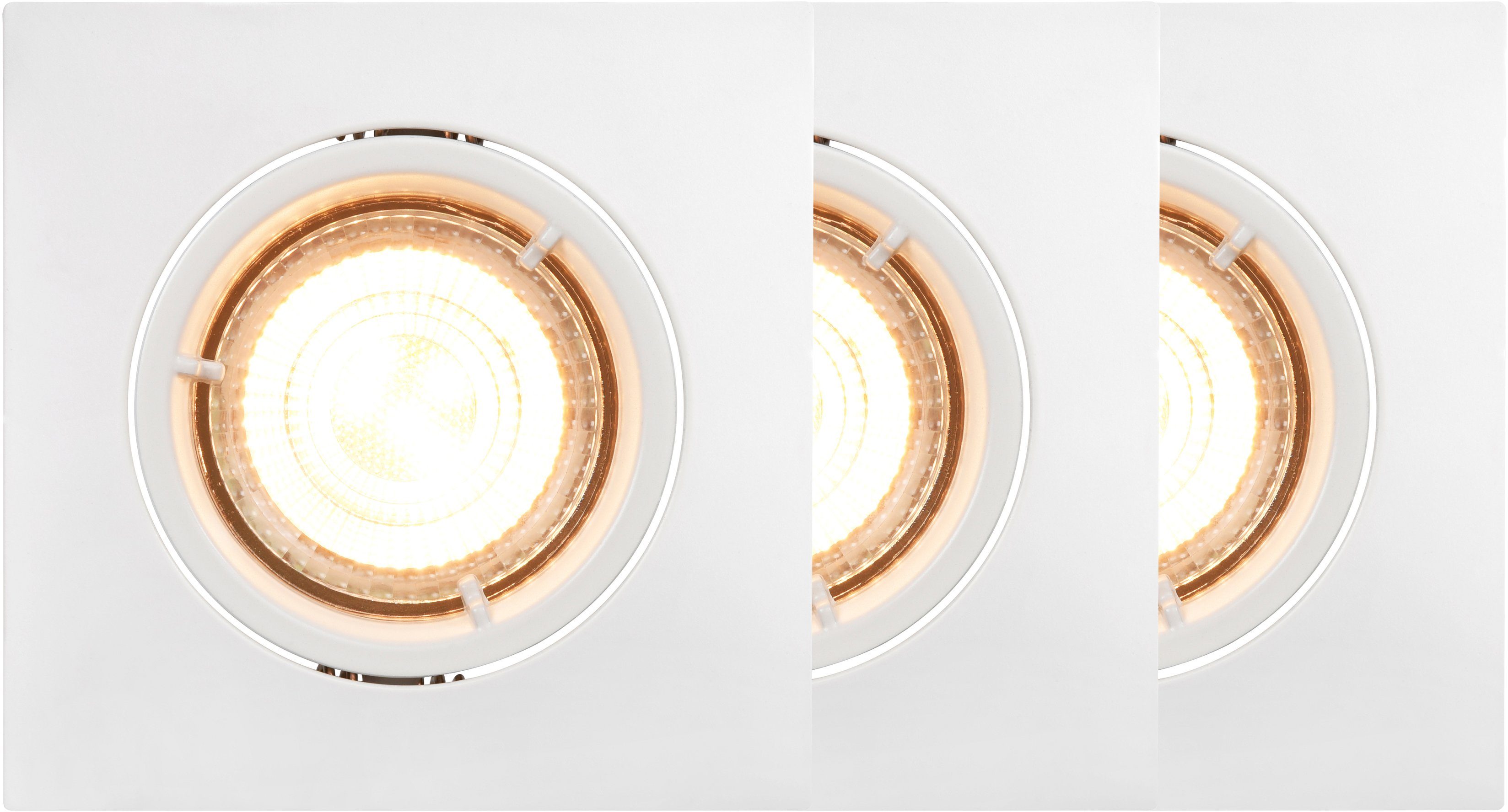 Nordlux Slim ledlampje Carina Smartlight Nordlux Smart Light, lampen inbegrepen en verwisselbaar, set van 3, gemakkelijke montage
