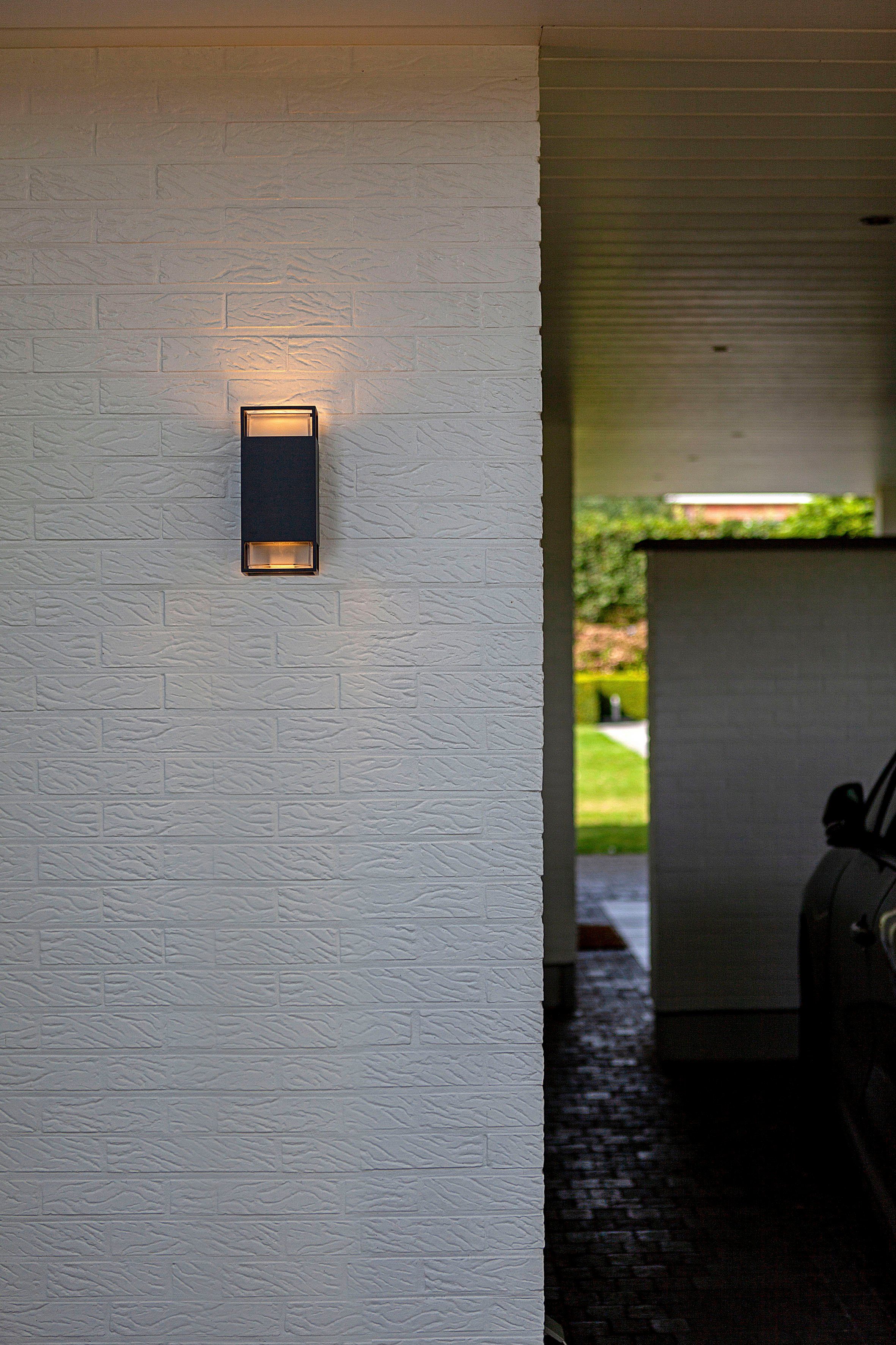 LUTEC Wandlamp voor buiten Ridge (1 stuk)