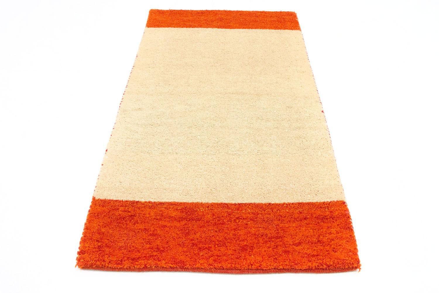 morgenland Wollen kleed Gabbeh-kleed met de hand geknoopt beige handgeknoopt