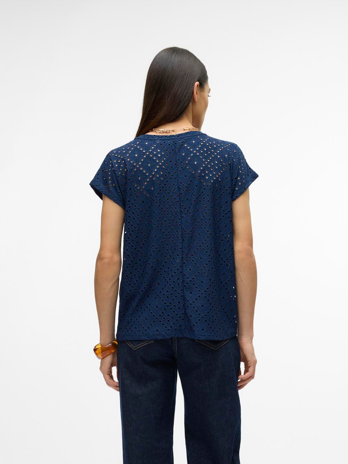 Vero Moda Shirt met korte mouwen VMTASSA SS TOP JRS GA
