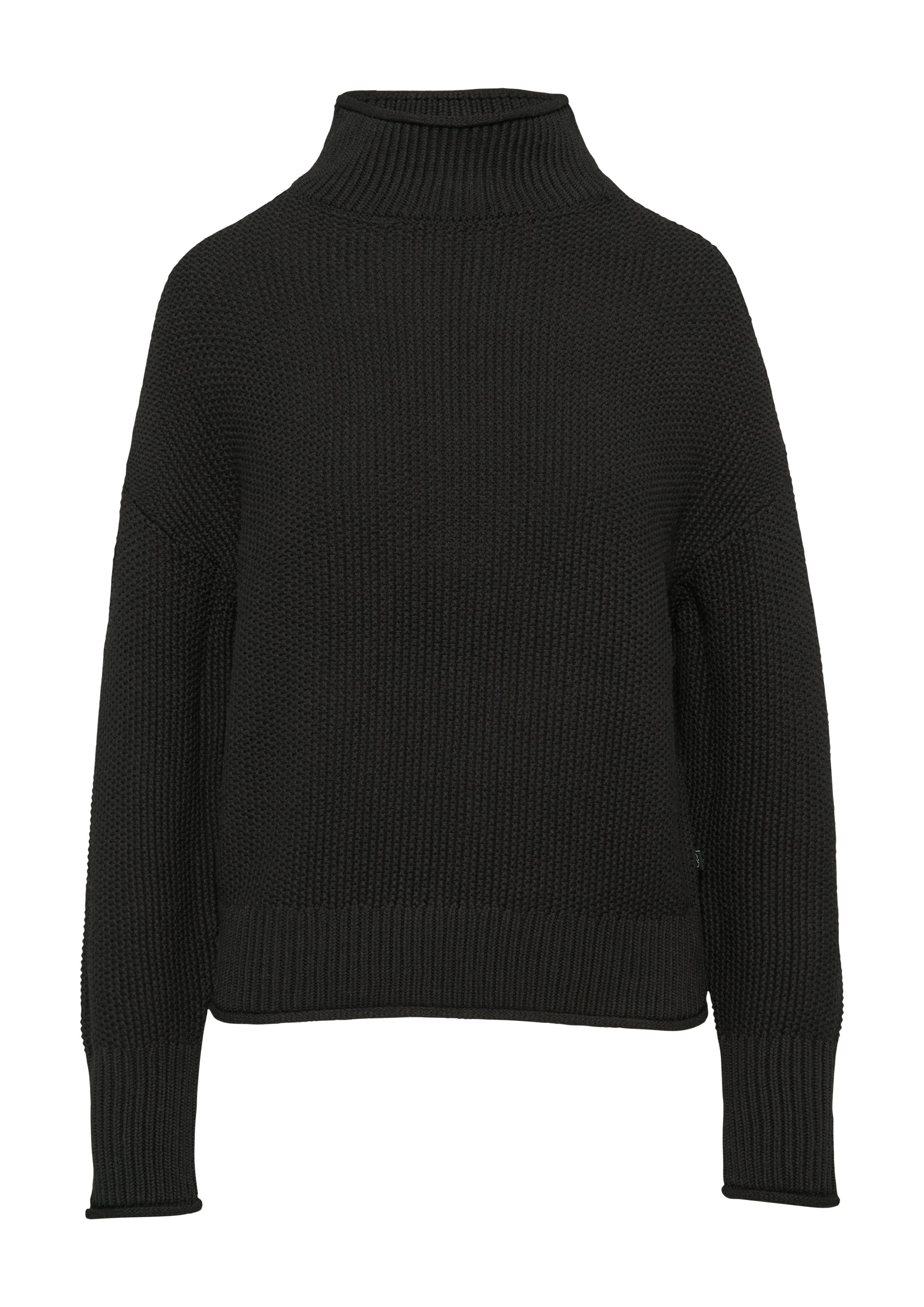 Q S designed by Gebreide trui met een ribcol