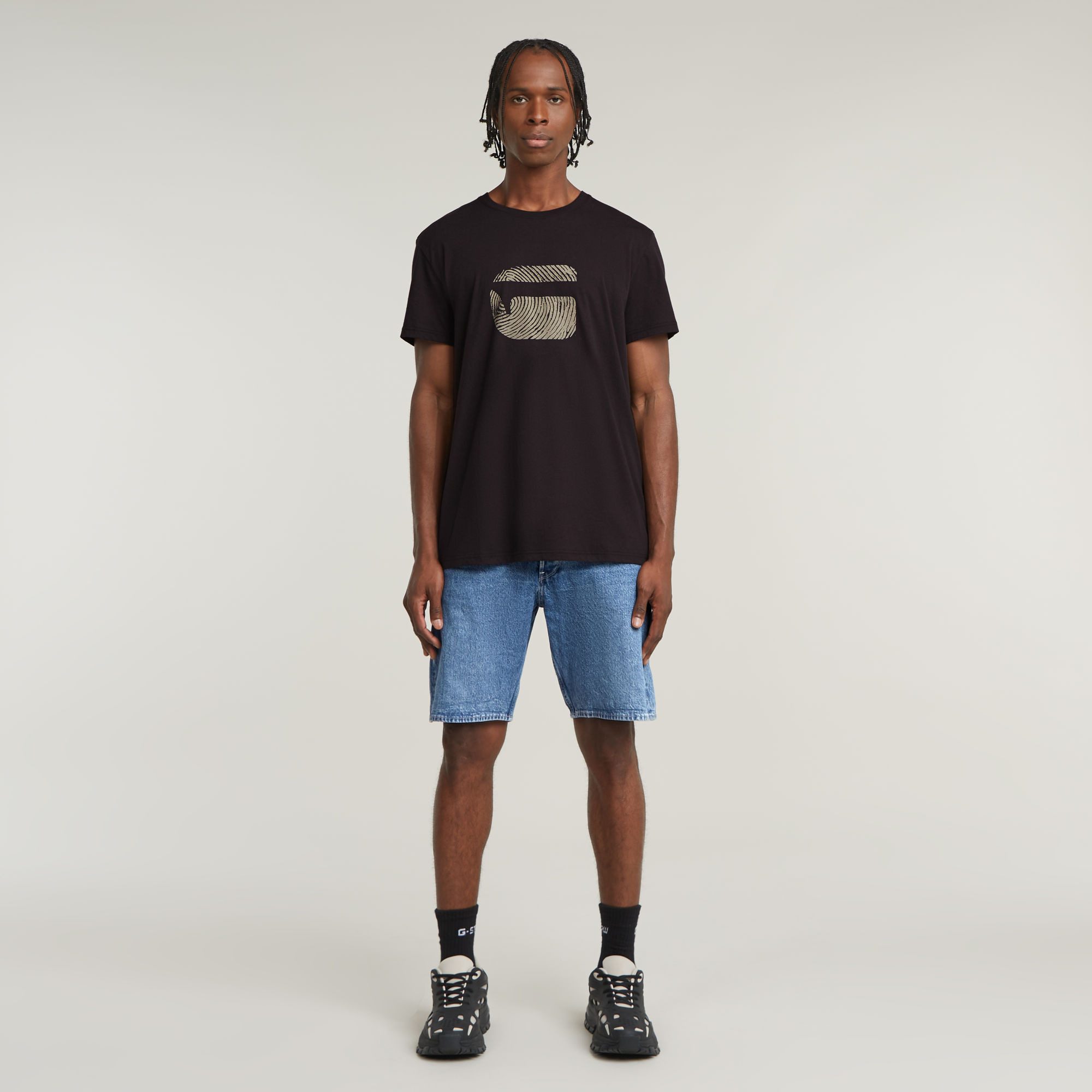 G-Star RAW T-shirt Vingerafdruk Burger