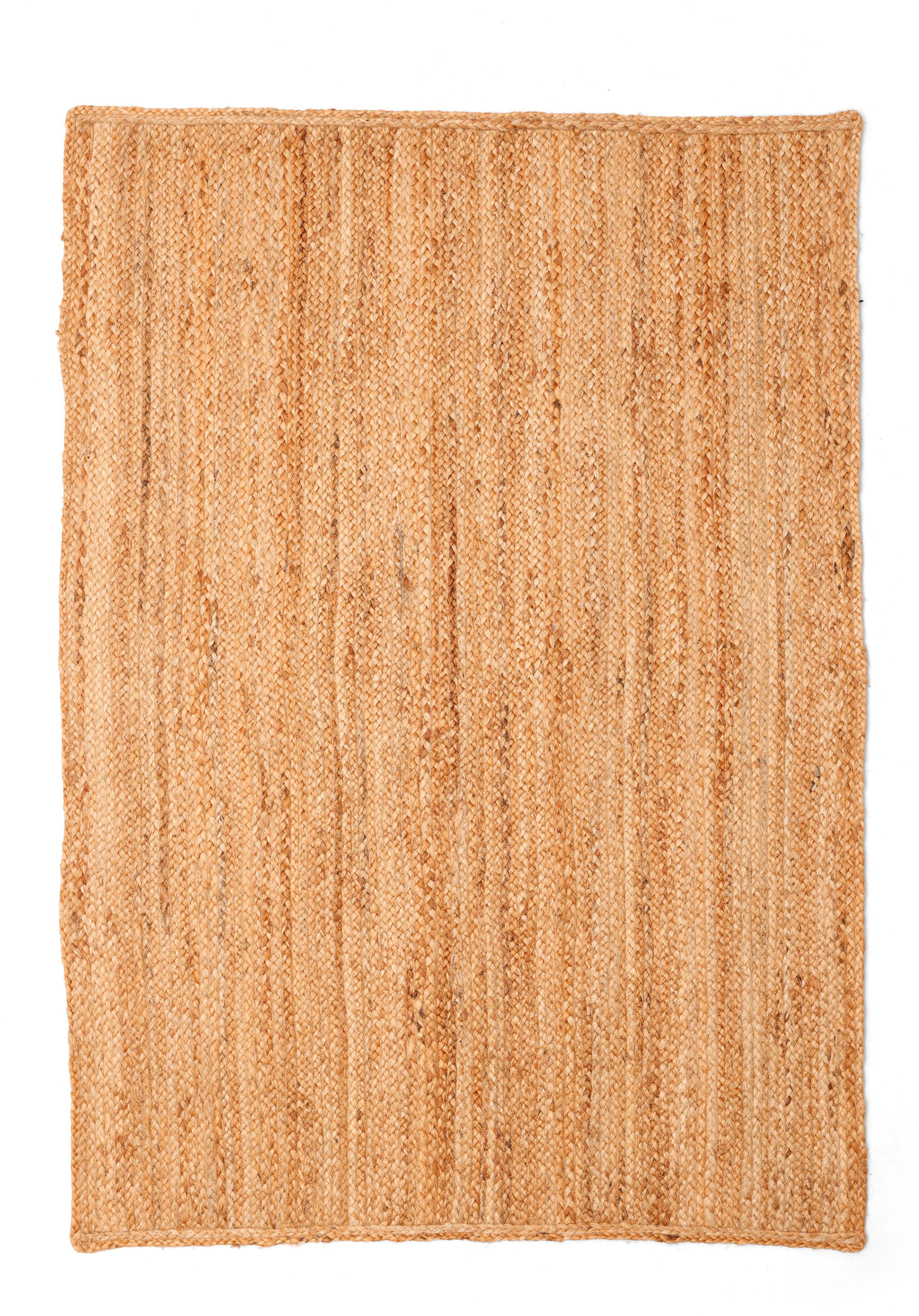 Myflair Möbel & Accessoires Vloerkleed Lola Jute tapijt, omkeerbaar tapijt, handgeweven, 100% natuurlijke vezel, Boho-stijl