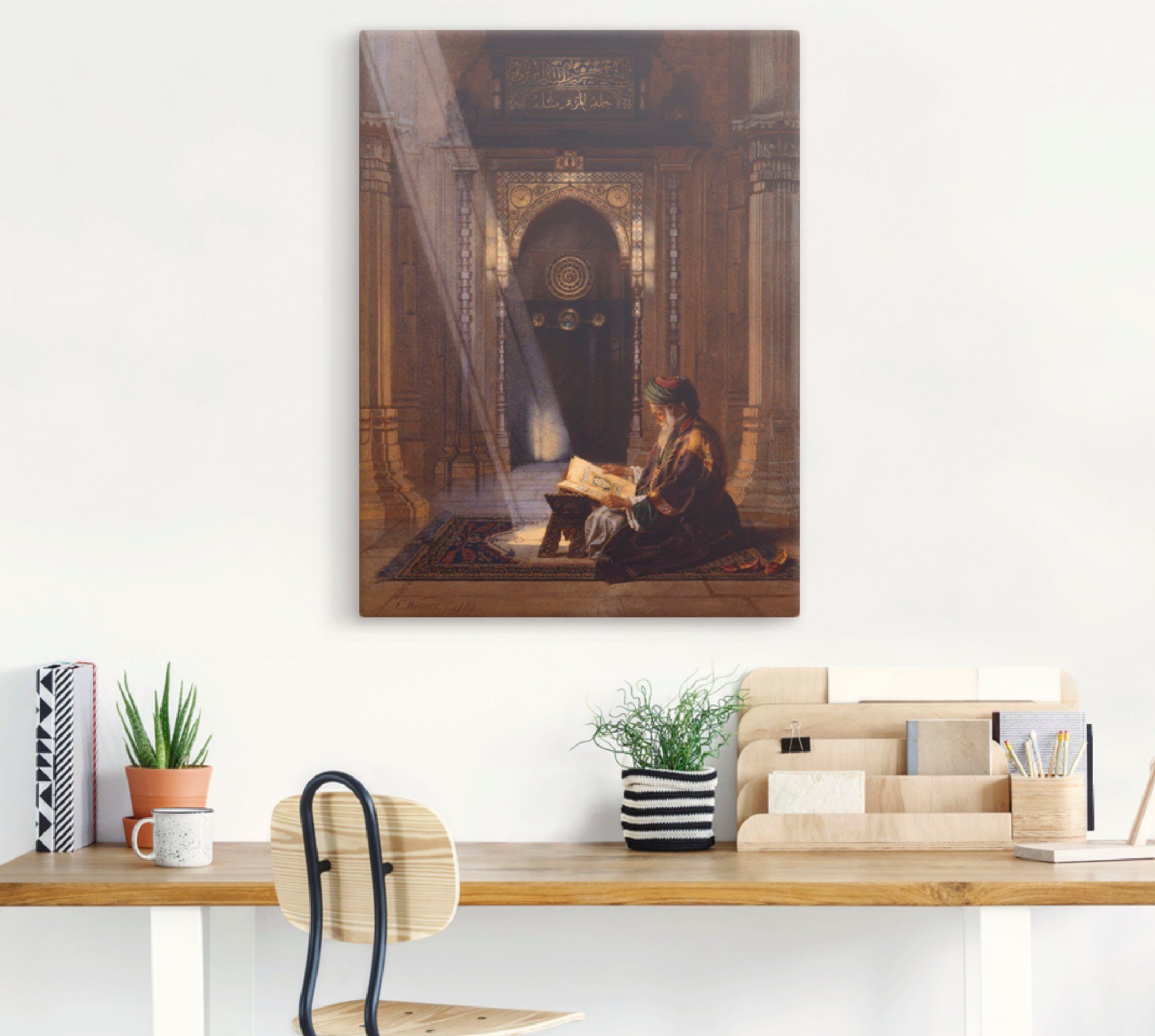Artland Artprint In de moskee. als artprint op linnen, poster, muursticker in verschillende maten