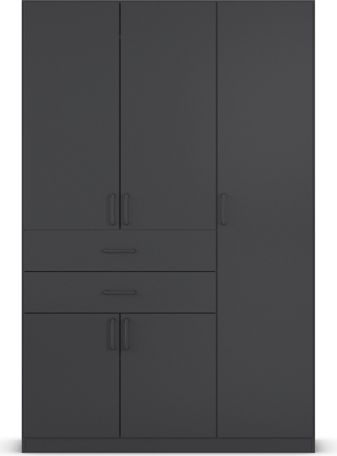 rauch Draaideurkast Kledingkast kast garderobe MAIKA met decor-front 2 lades, in verschillende breedtes, hoogtes, kleuren, made in germany