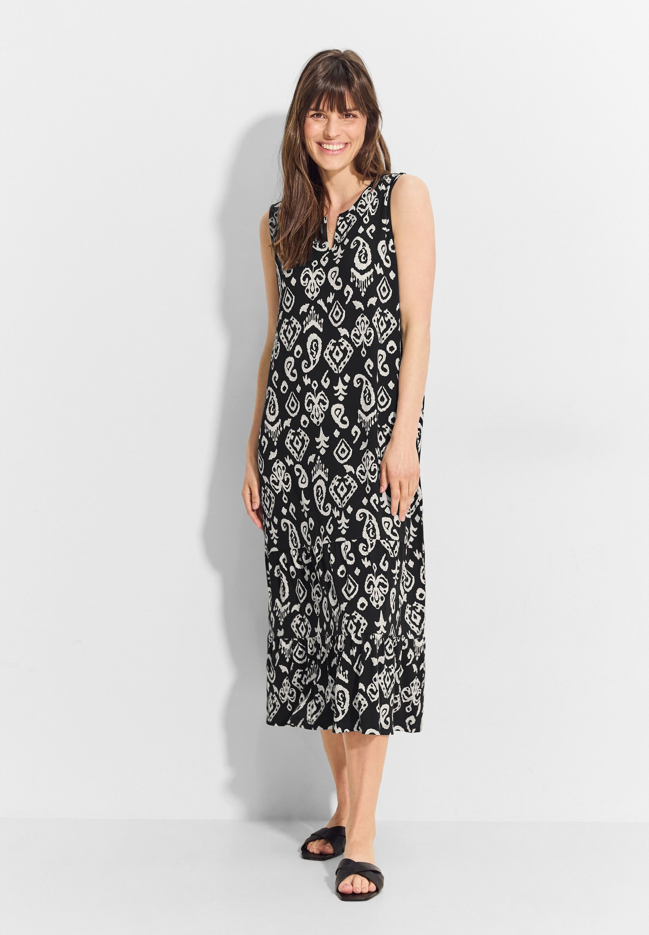 Cecil Jerseyjurk met print all-over