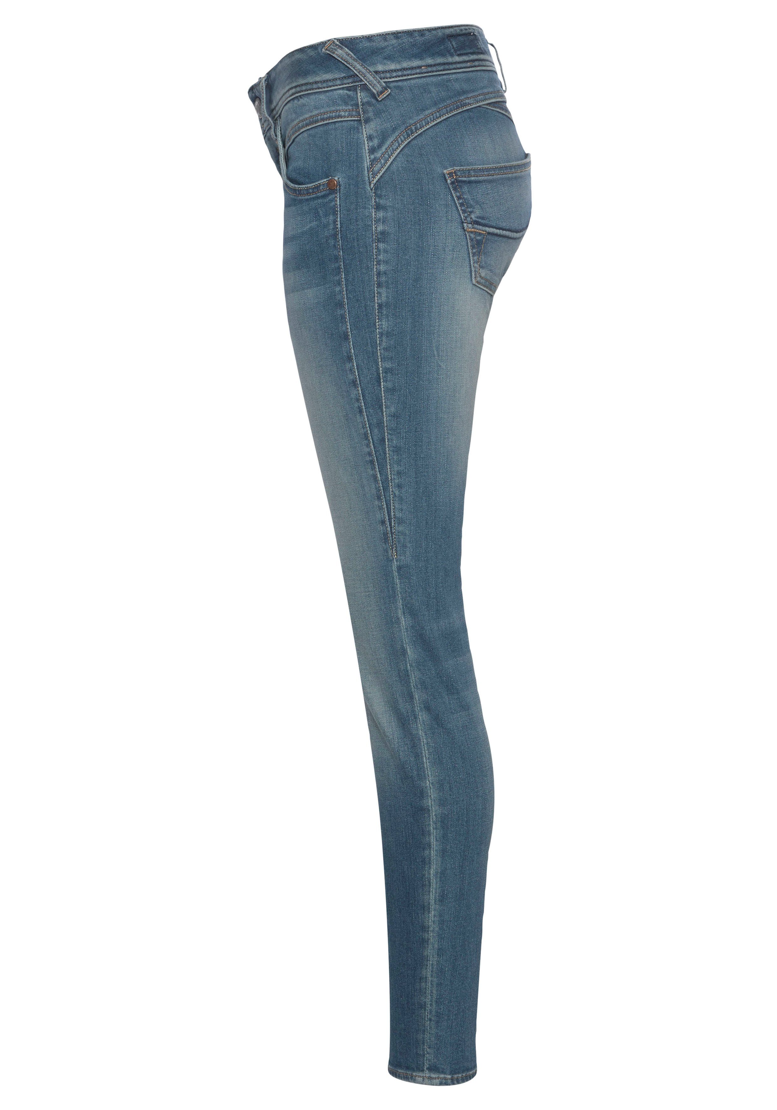Herrlicher Slim fit jeans GILA SLIM ORGANIC DENIM milieuvriendelijk dankzij kitotex technology