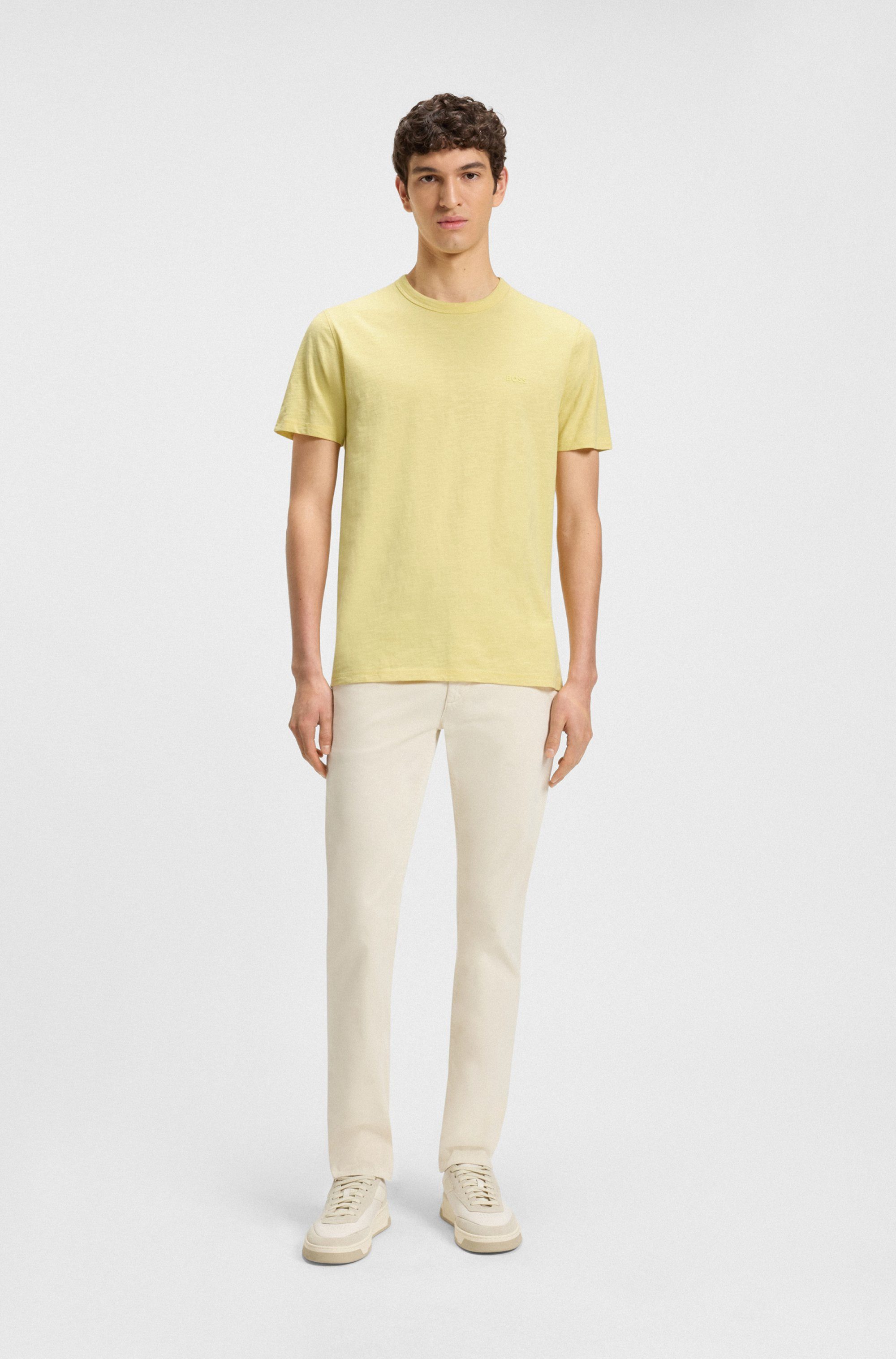 Boss Orange T-shirt Tegood met een ronde hals