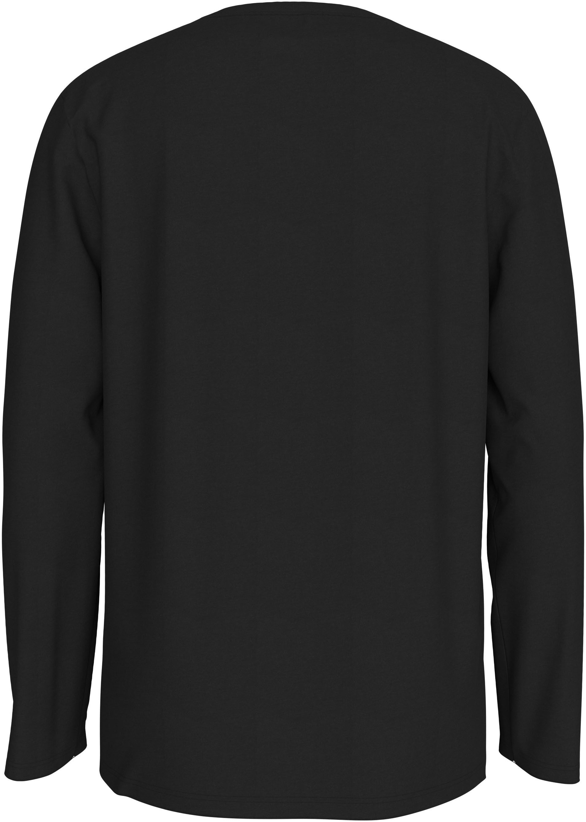 Calvin Klein Shirt met lange mouwen Chest Monologo Ls T-Shirt voor kinderen tot 16 jaar en met logo-opdruk