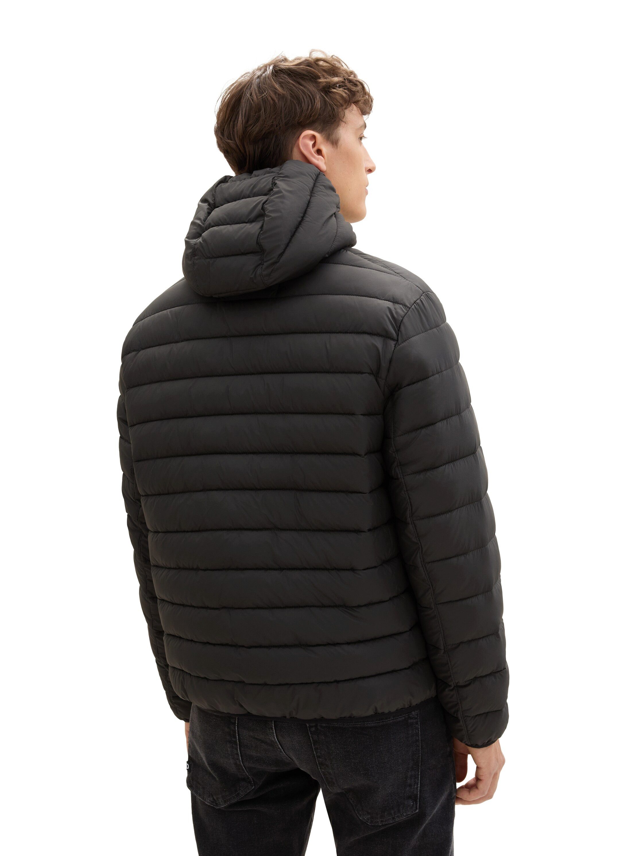 Tom Tailor Denim Gewatteerde jas met een capuchon