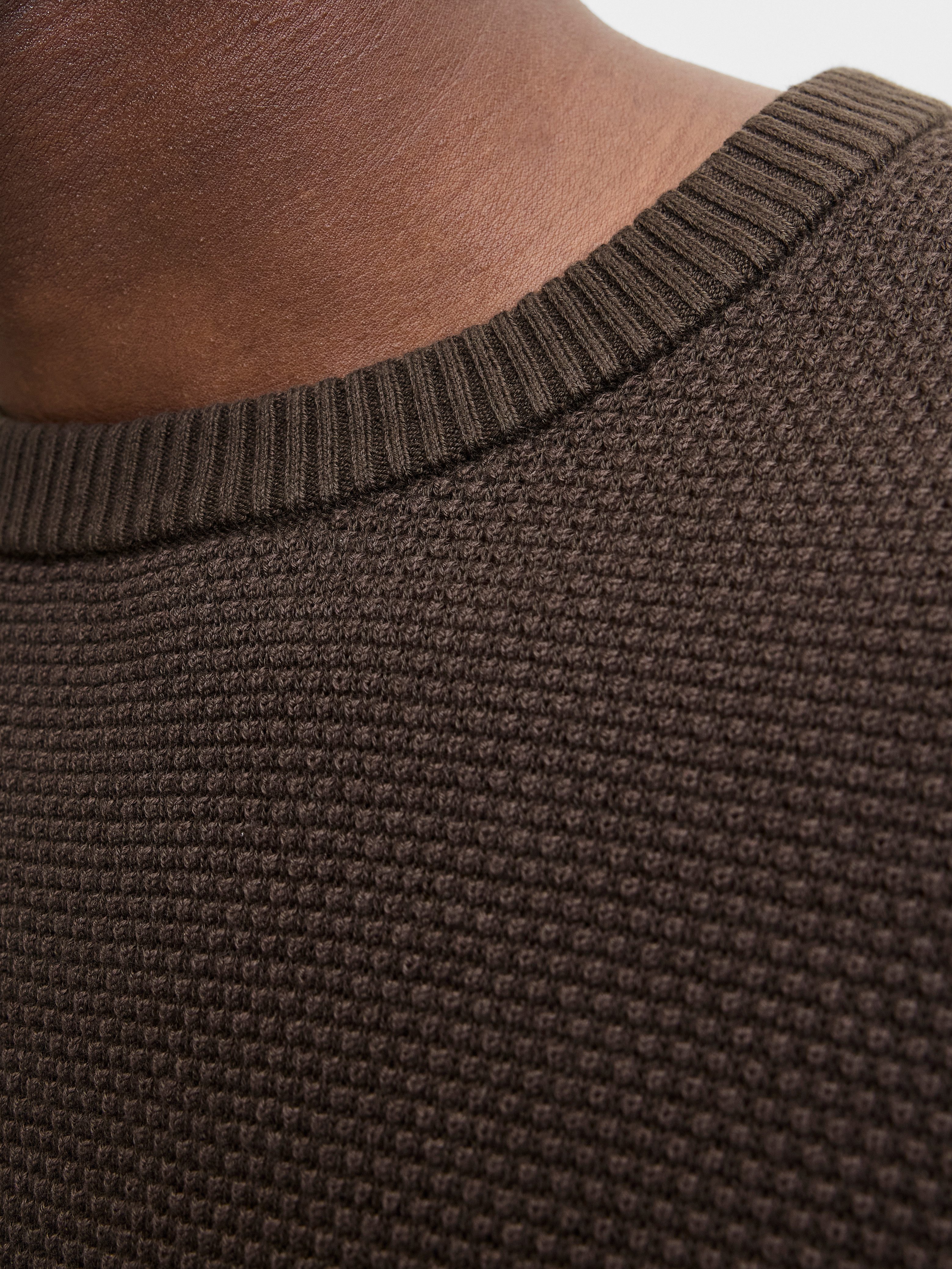 Jack & Jones Trui met ronde hals JJEGLOBE KNIT CREW NECK NOOS