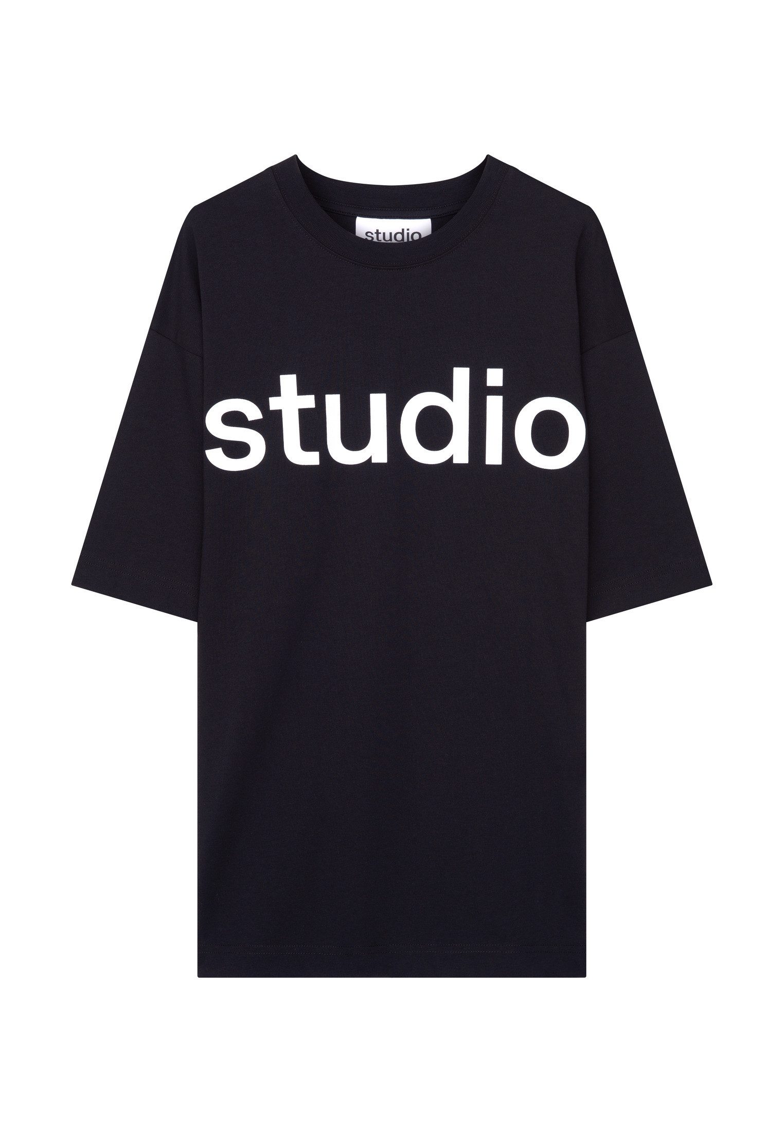 studio seidensticker T-shirt Studio 1/2 ronde hals
