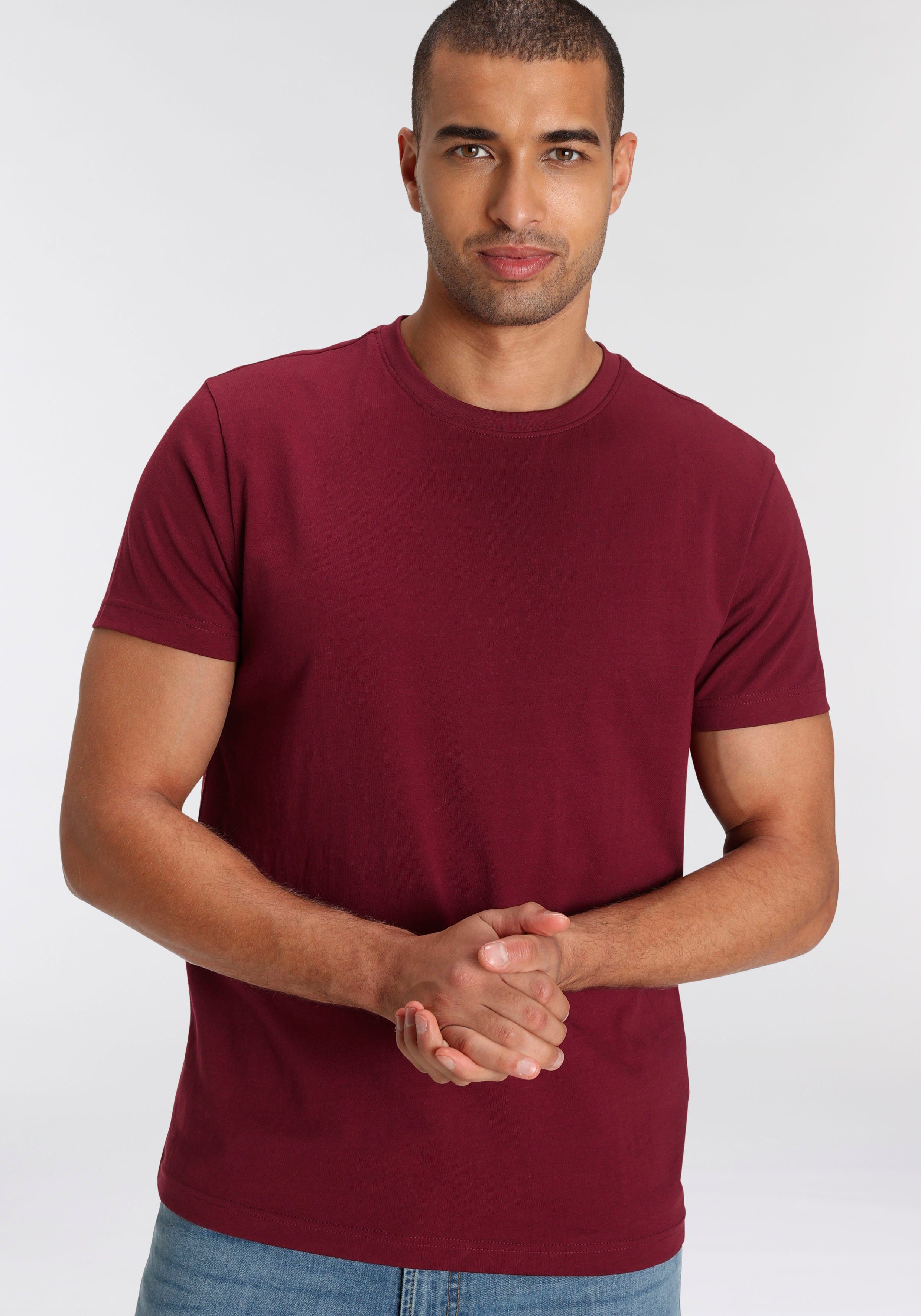 AJC T-shirt losse pasvorm, basic stijl (3-delig, Set van 3)