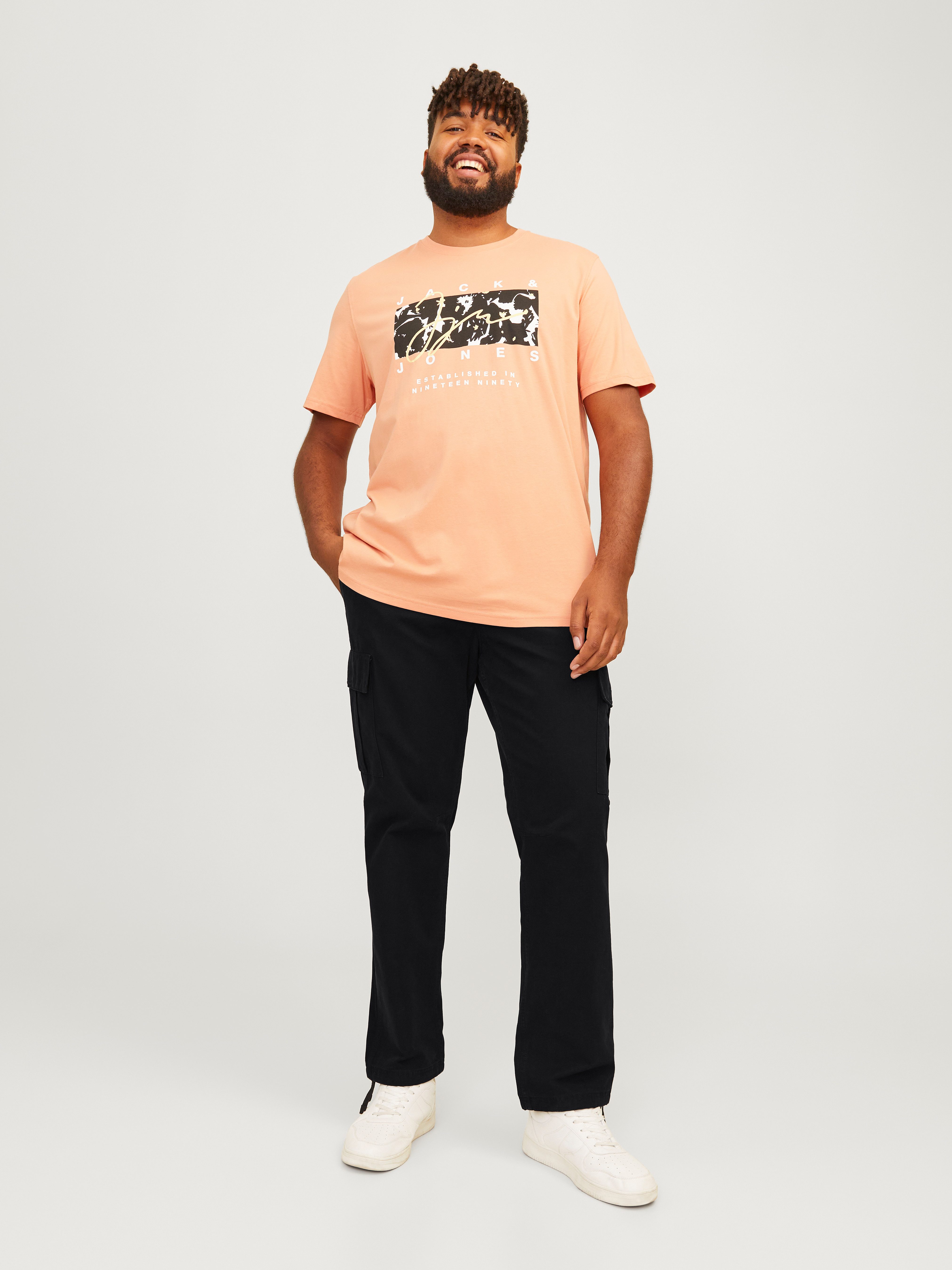 Jack & Jones PlusSize Cargobroek JPSTKANE JJBARKLEY CARGO PANT NOOS PLS