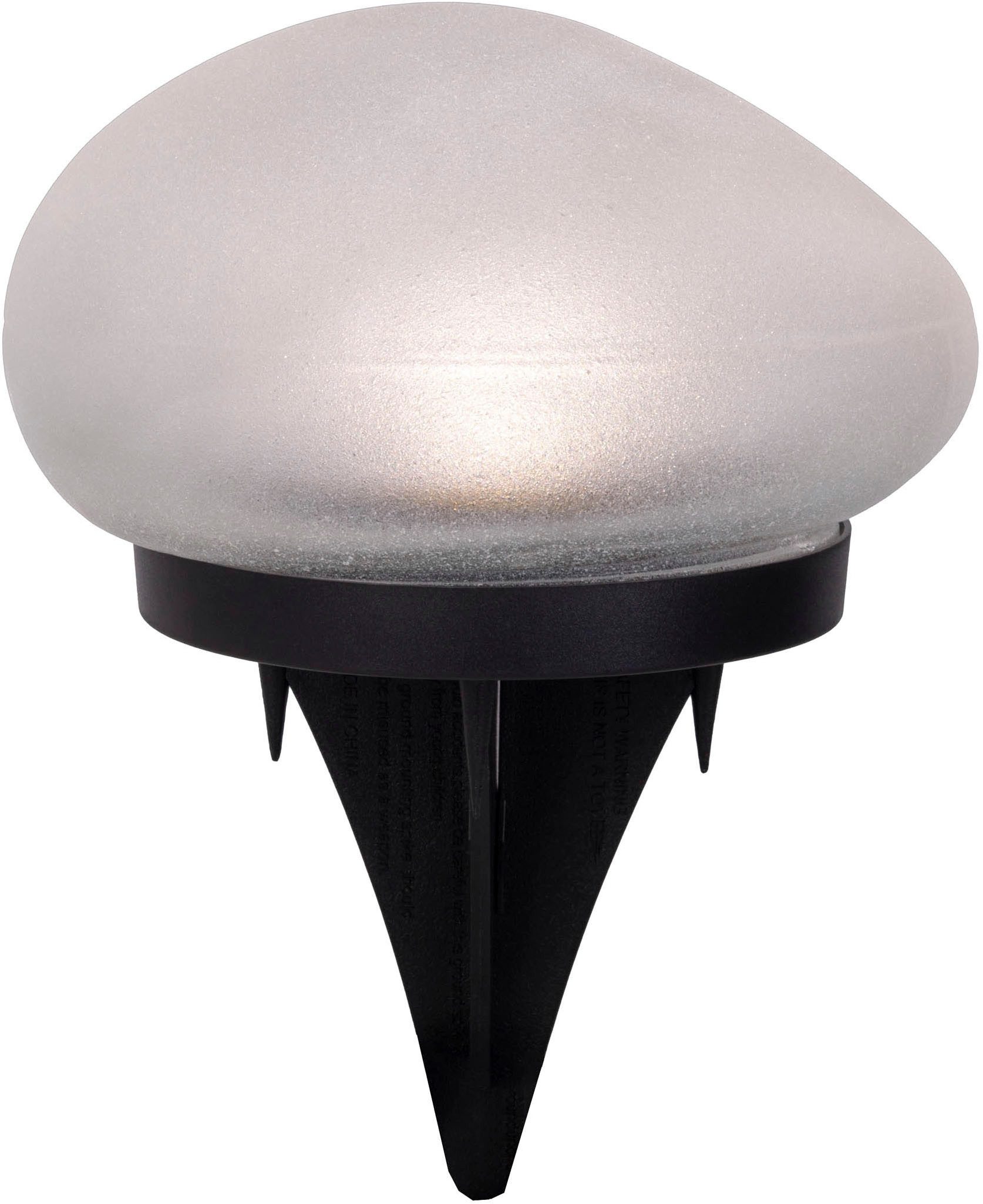 näve Led-solarlamp Guri 2-delige set led tafellamp draadloos 36x10,5 cm antraciet (2 stuks)