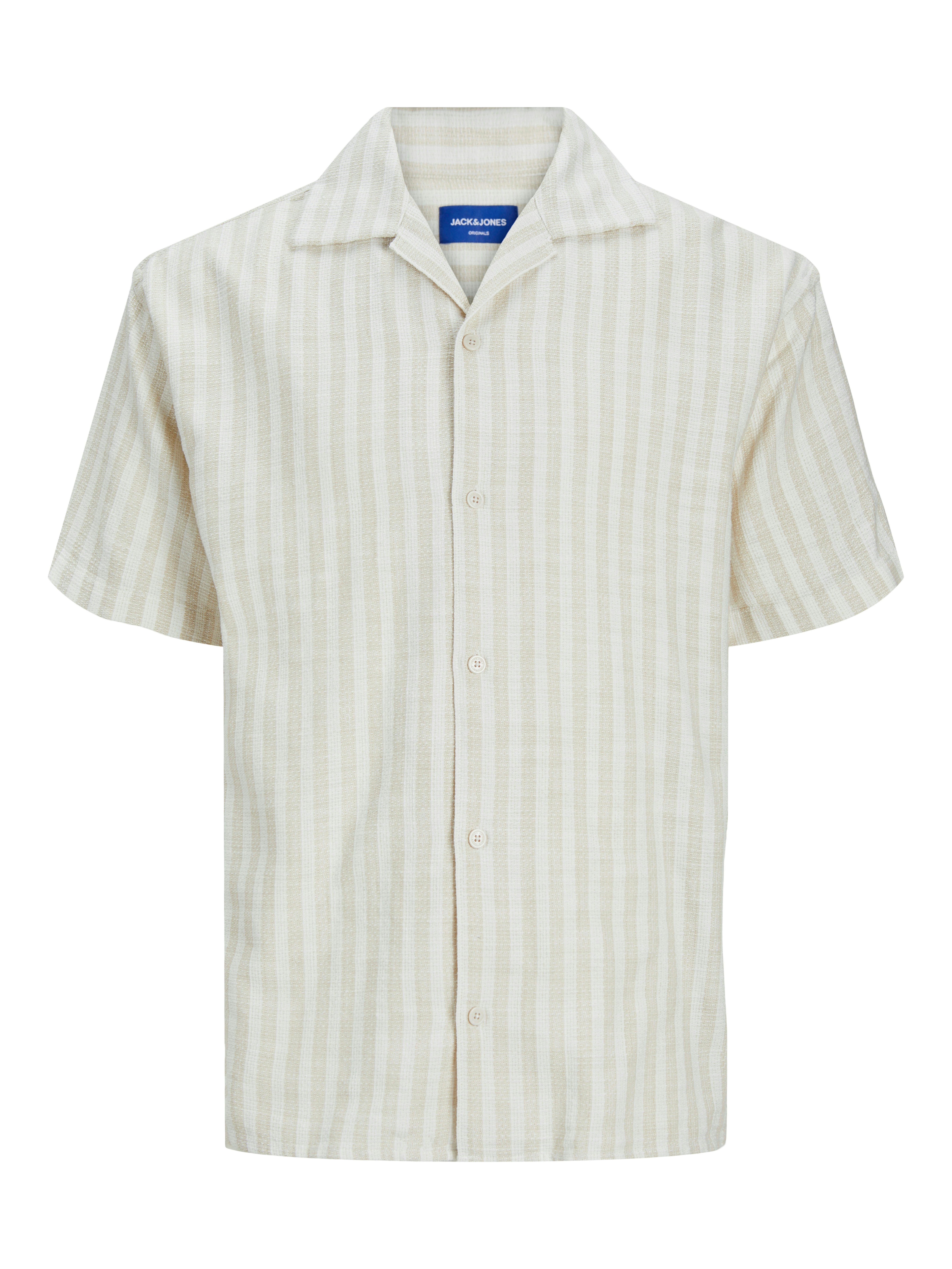 Jack & Jones Overhemd met korte mouwen JORCOBA STRIPE RESORT SHIRT SS SN