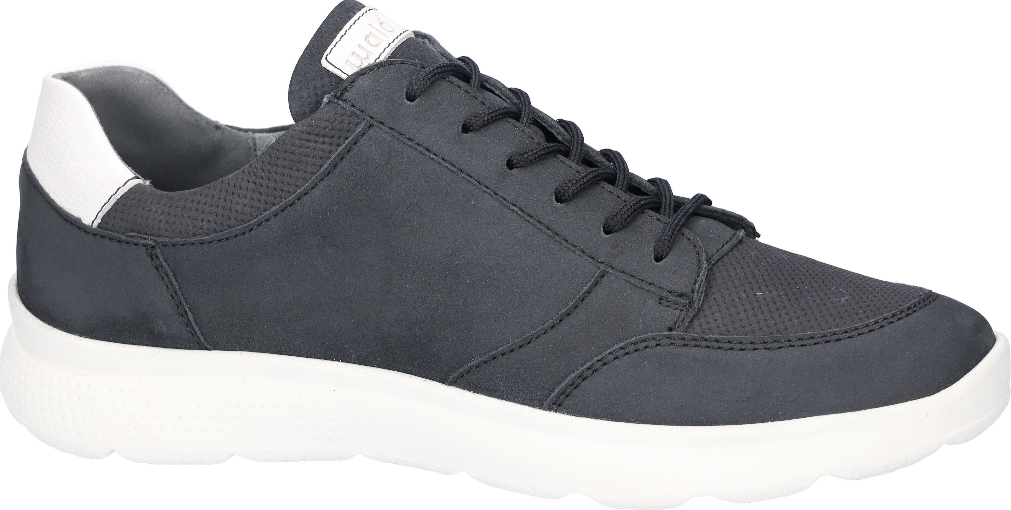 Waldläufer Sneakers Heiko in schoenwijdte h (= zeer breed), vrijetijdsschoen, lage schoen, veterschoen