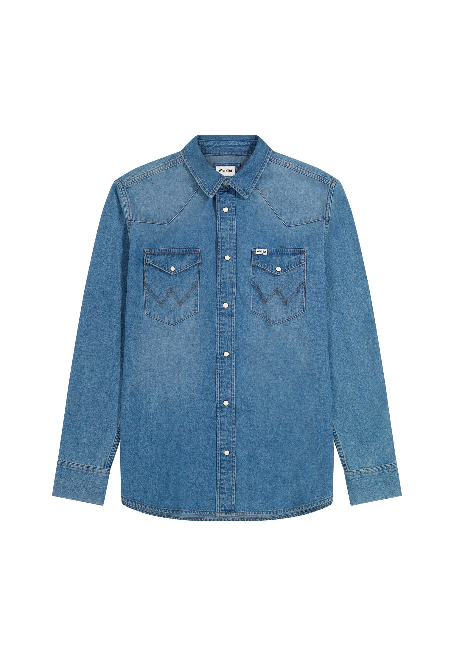 Wrangler Overhemd met lange mouwen Western Shirt