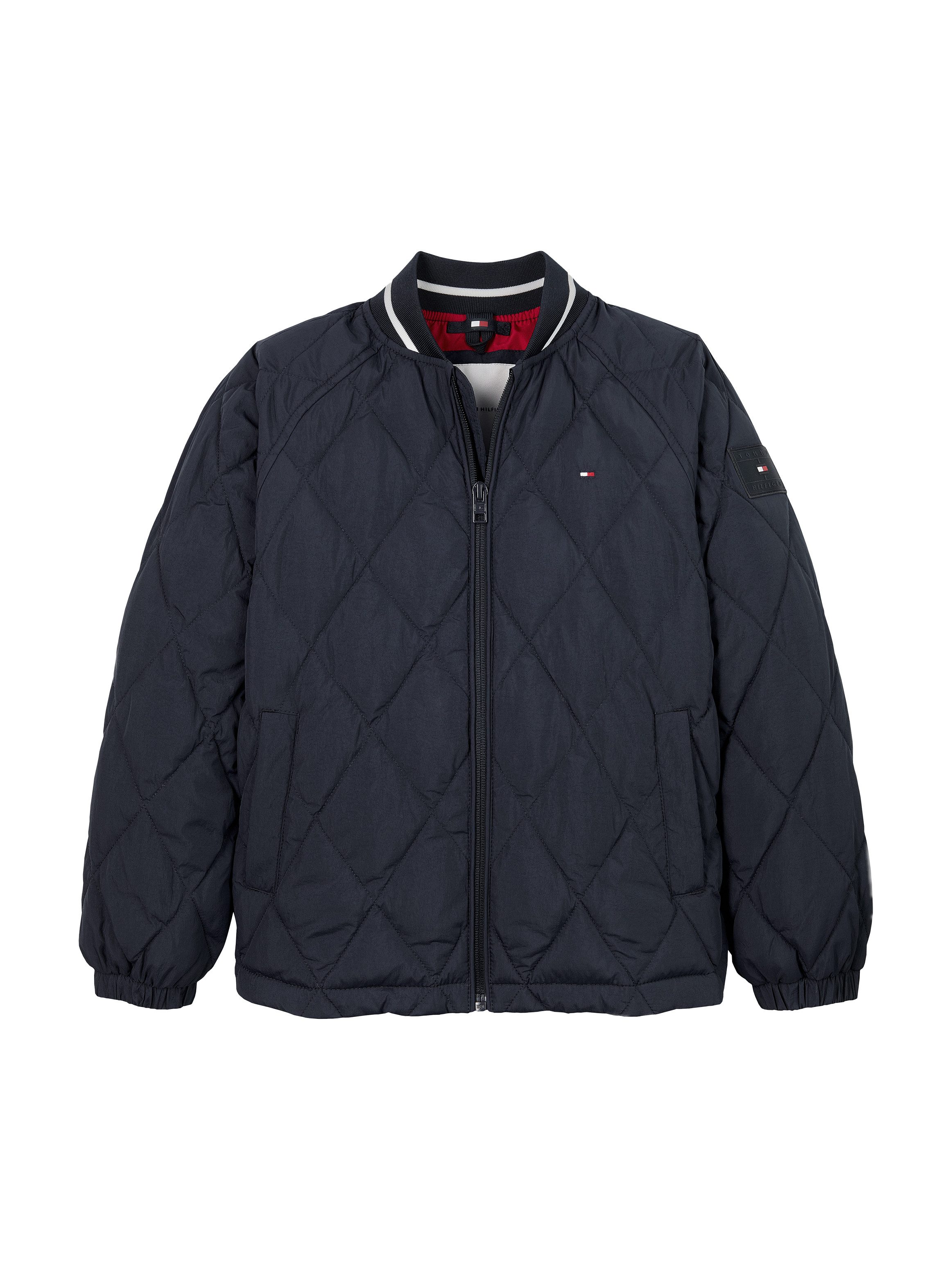 Tommy Hilfiger Gewatteerde jas U QUILTED JACKET met warme wattering