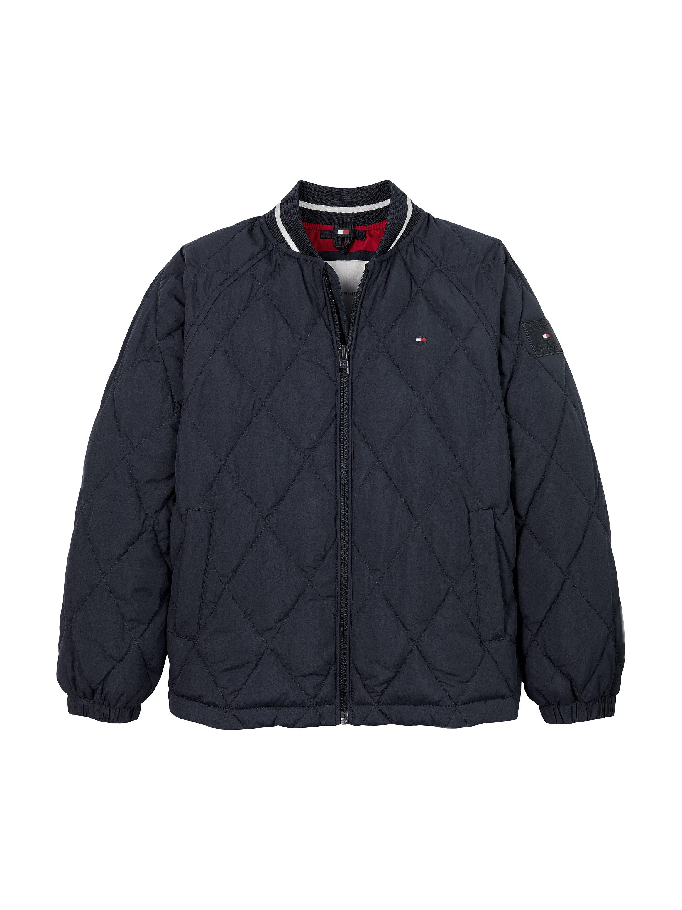 Tommy Hilfiger Gewatteerde jas U QUILTED JACKET met warme wattering